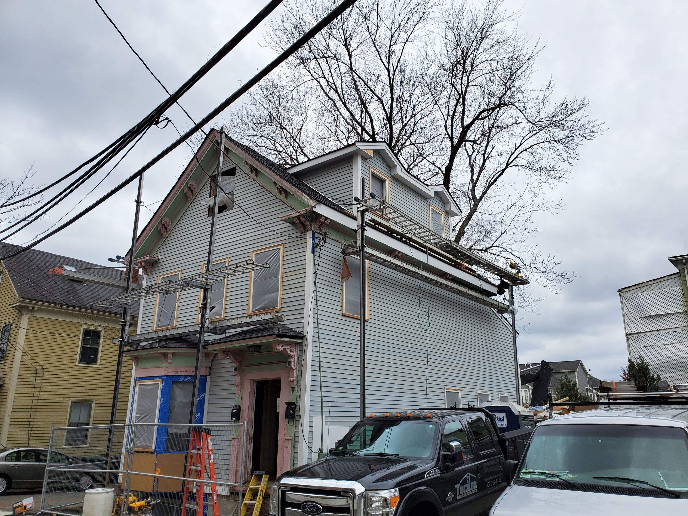Siding Installation using Wood Clapboards by UBrothers Construction