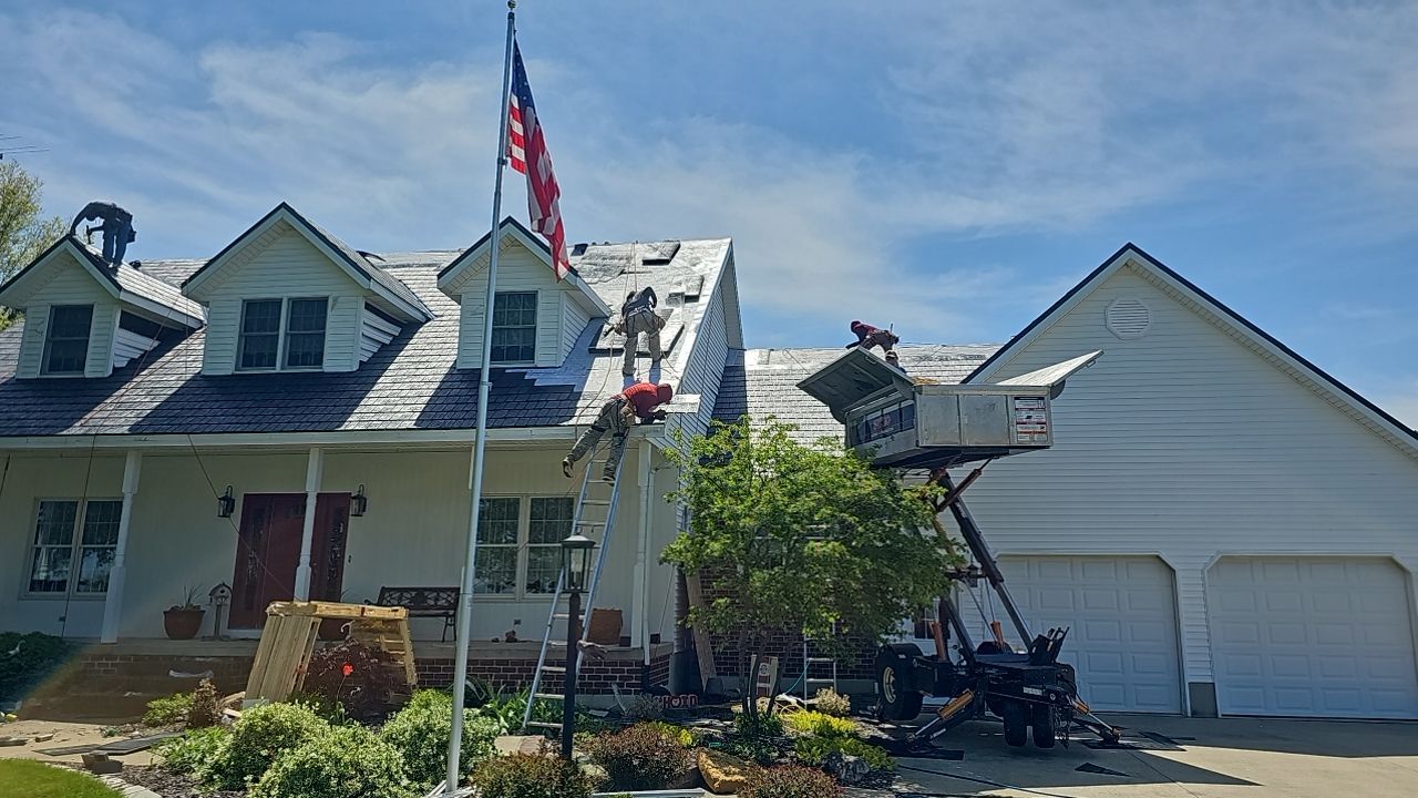 Residential Roofing Installation using Euro Shield Beaumount Shake Black by Nitro Roofing and Construction