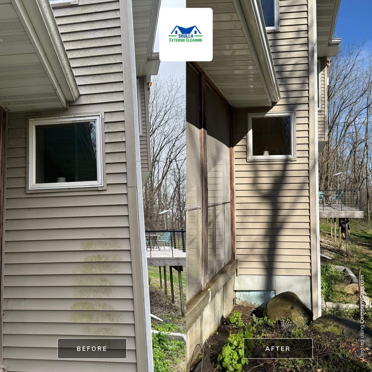 Roof and House Wash by Shulla Exterior Cleaning
