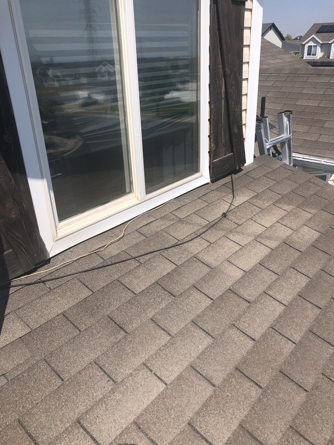 Storm Damaged Roof using GAF Timberline HDZ - Lifetime Shingle by The Roof Doctor