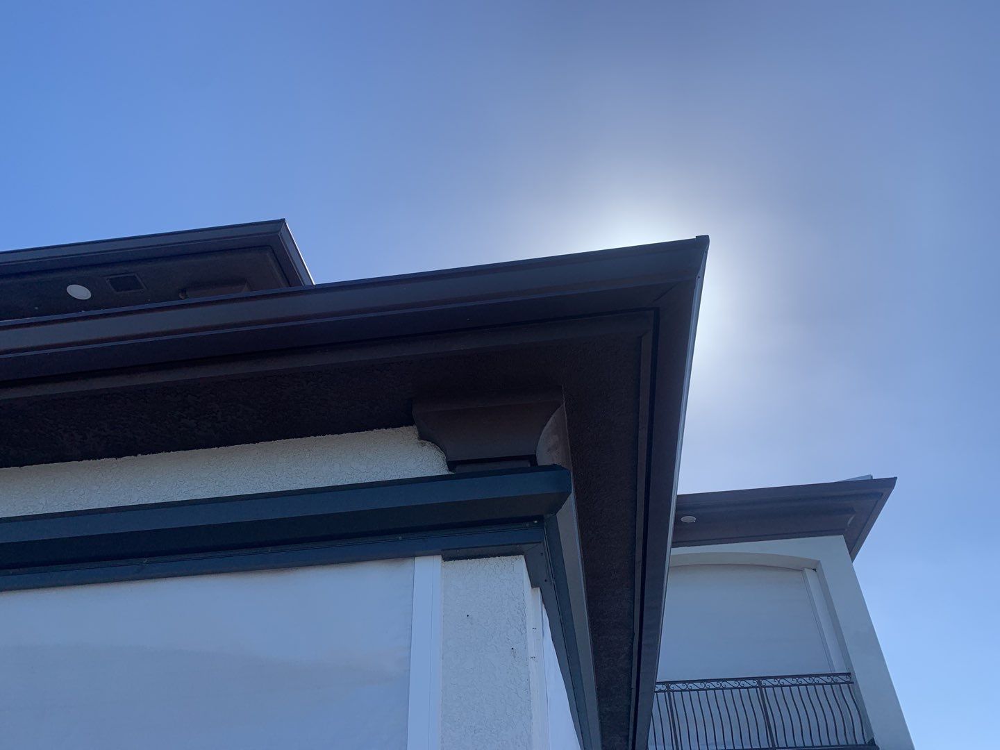 Brown Seamless Gutters using Royal Brown in Fort Myers FL by Gutter Professors