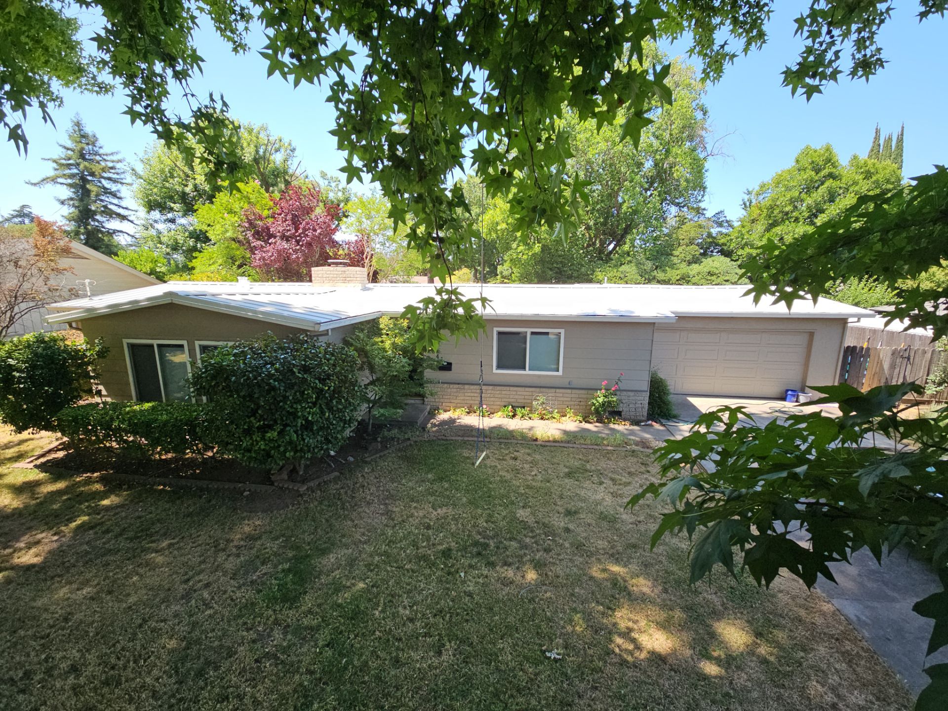 Chico Skyline White by Butte Roofing Company License #567600