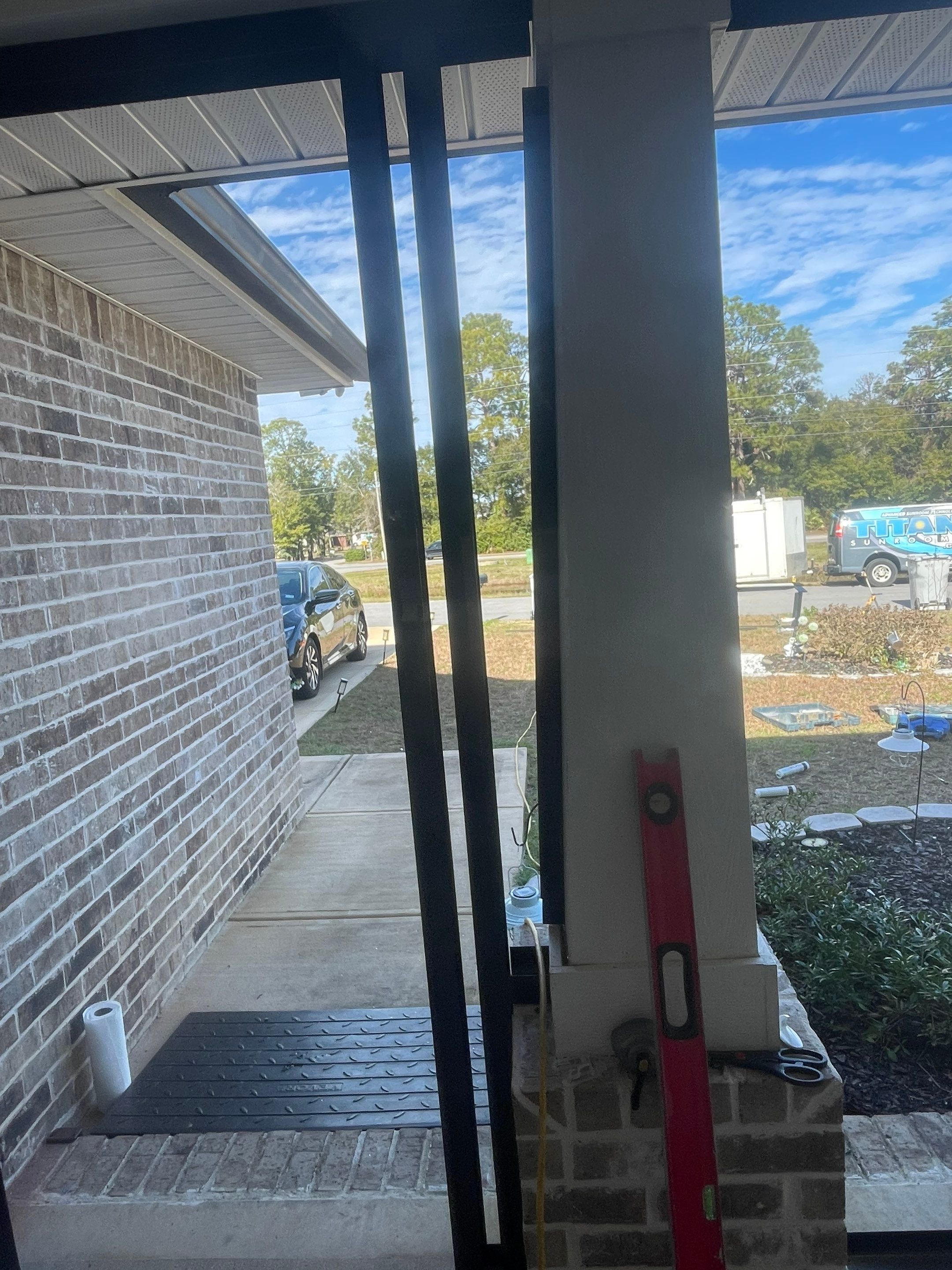 Vinyl Pane Sunroom using Colorbeam by Titan Sunrooms