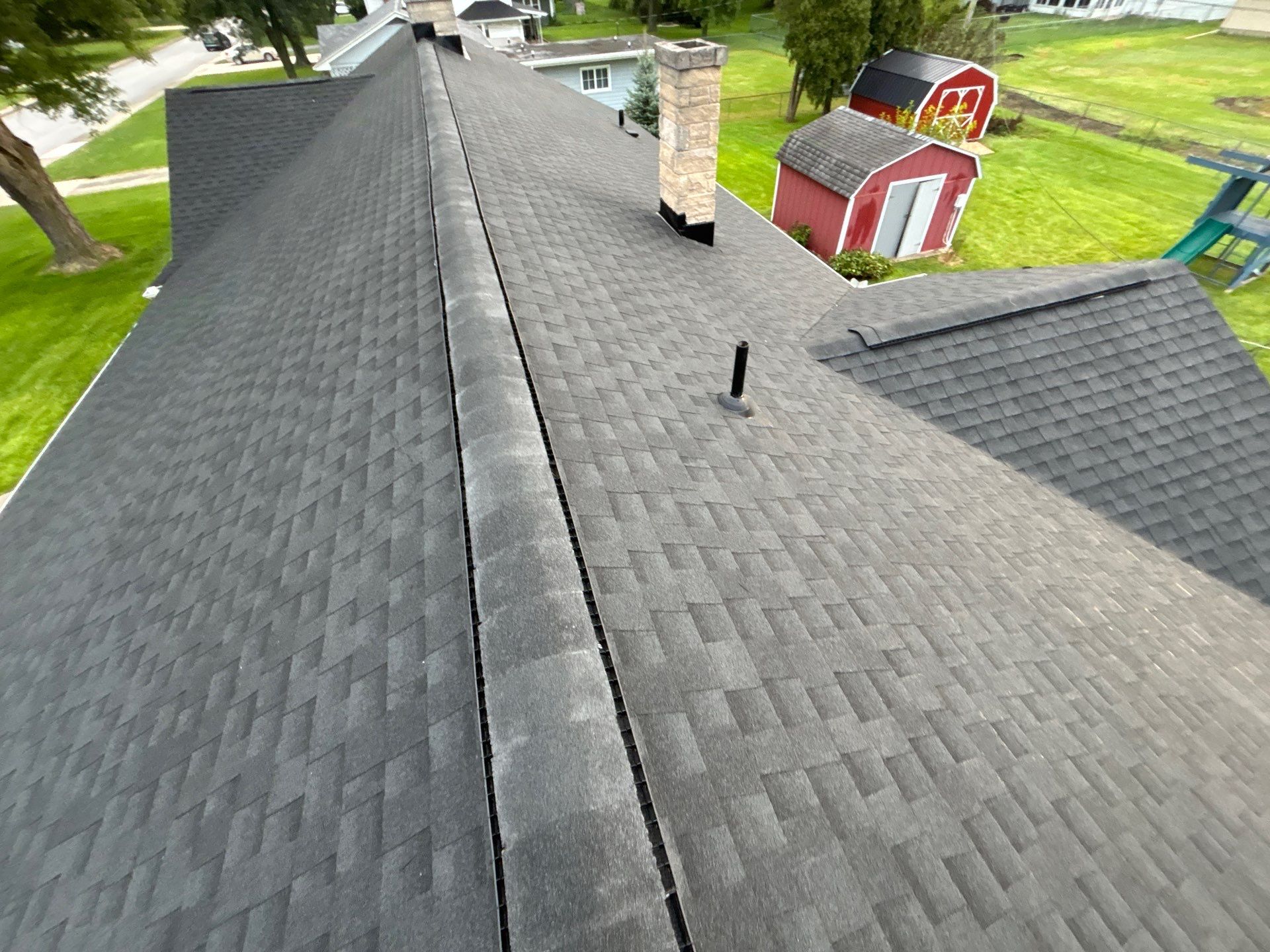 Residential Roofing Installation using GAF Timberline HDZ Pewter Gray by Nitro Roofing and Construction