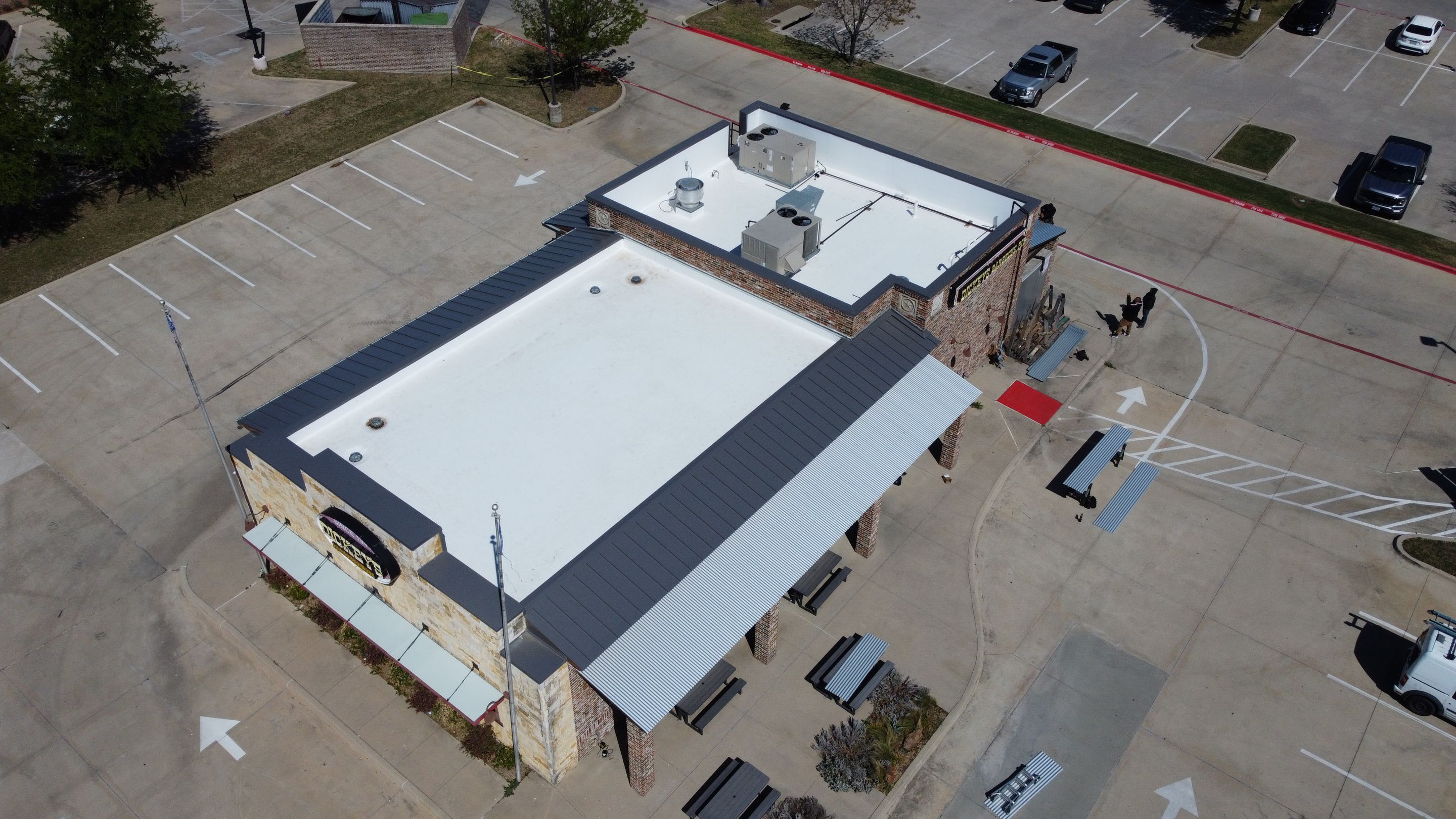TPO Commercial Roofing Installation by 3:16 Roofing and Construction
