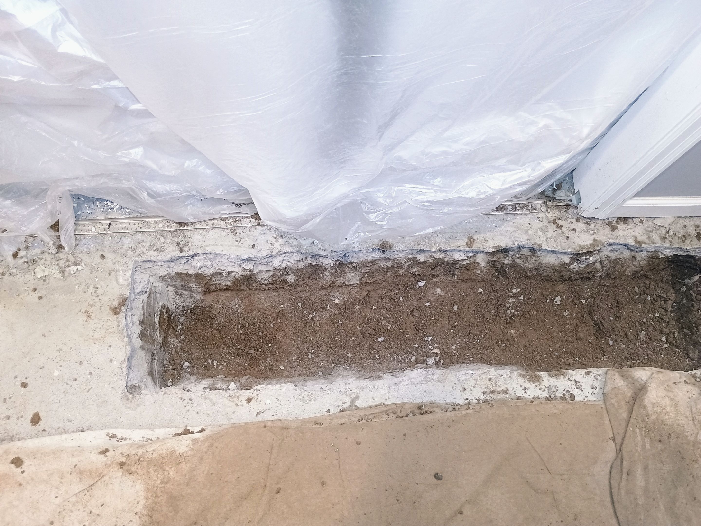 Interior Drain Tile in St. Louis Park by Waterproofing Northeast