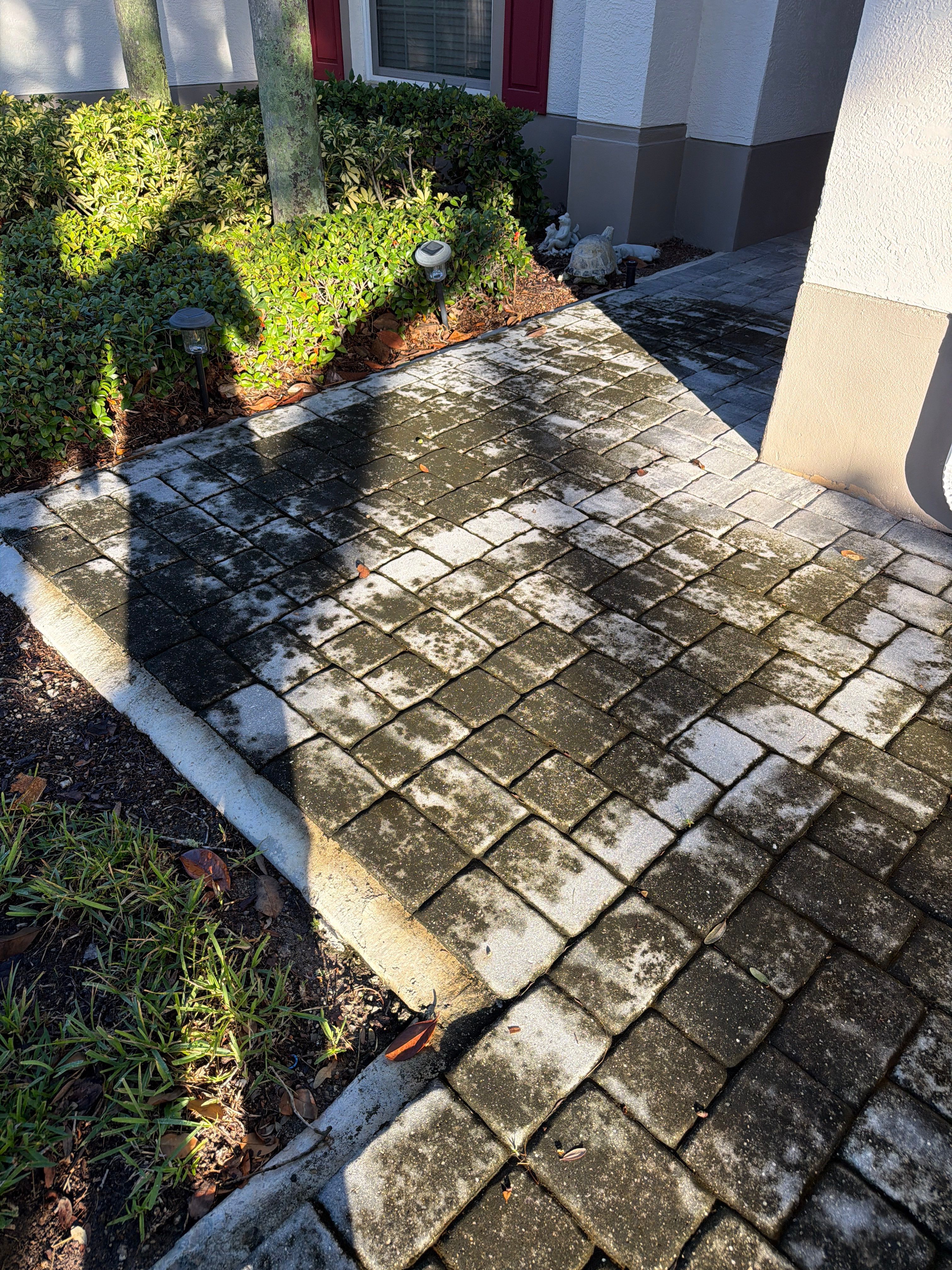 Paver Driveway and Walkway Restoration in Sun City Center by Supreme Paver Experts