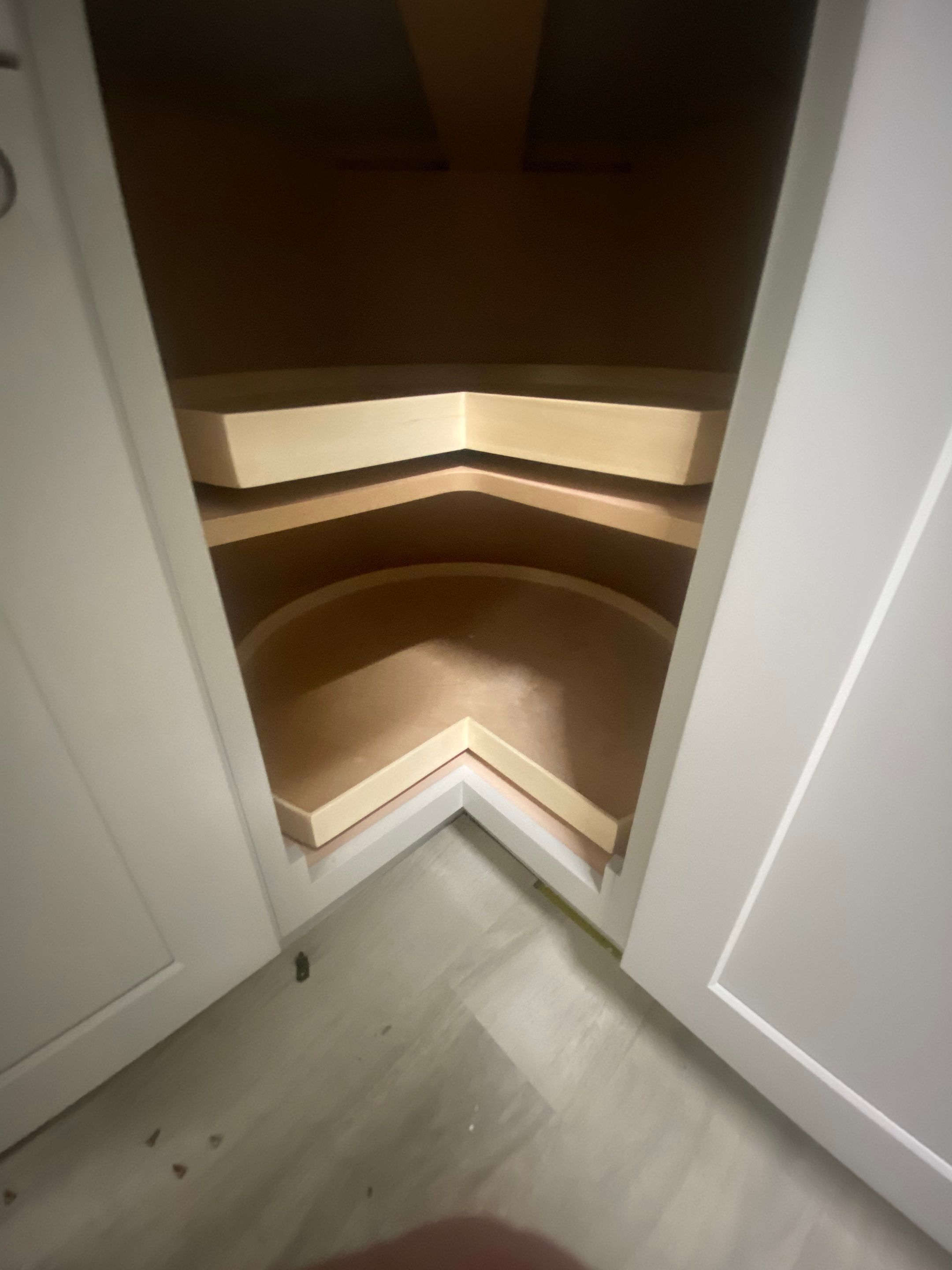 Home Remodel using LVP Flooring and Cabinets by HandyMangum