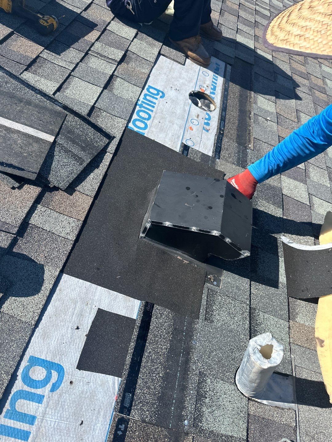 Hail Damage using Owen's Corning Duration (Lifetime) Shingles by Roof Repair Company
