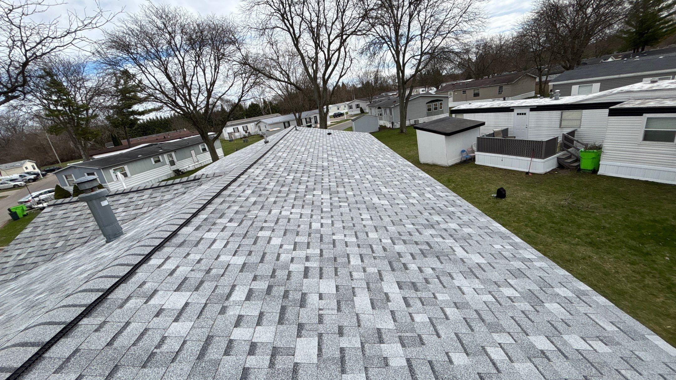 Roof Replacement using Owens Corning Sierra Gray by 180 Contractors