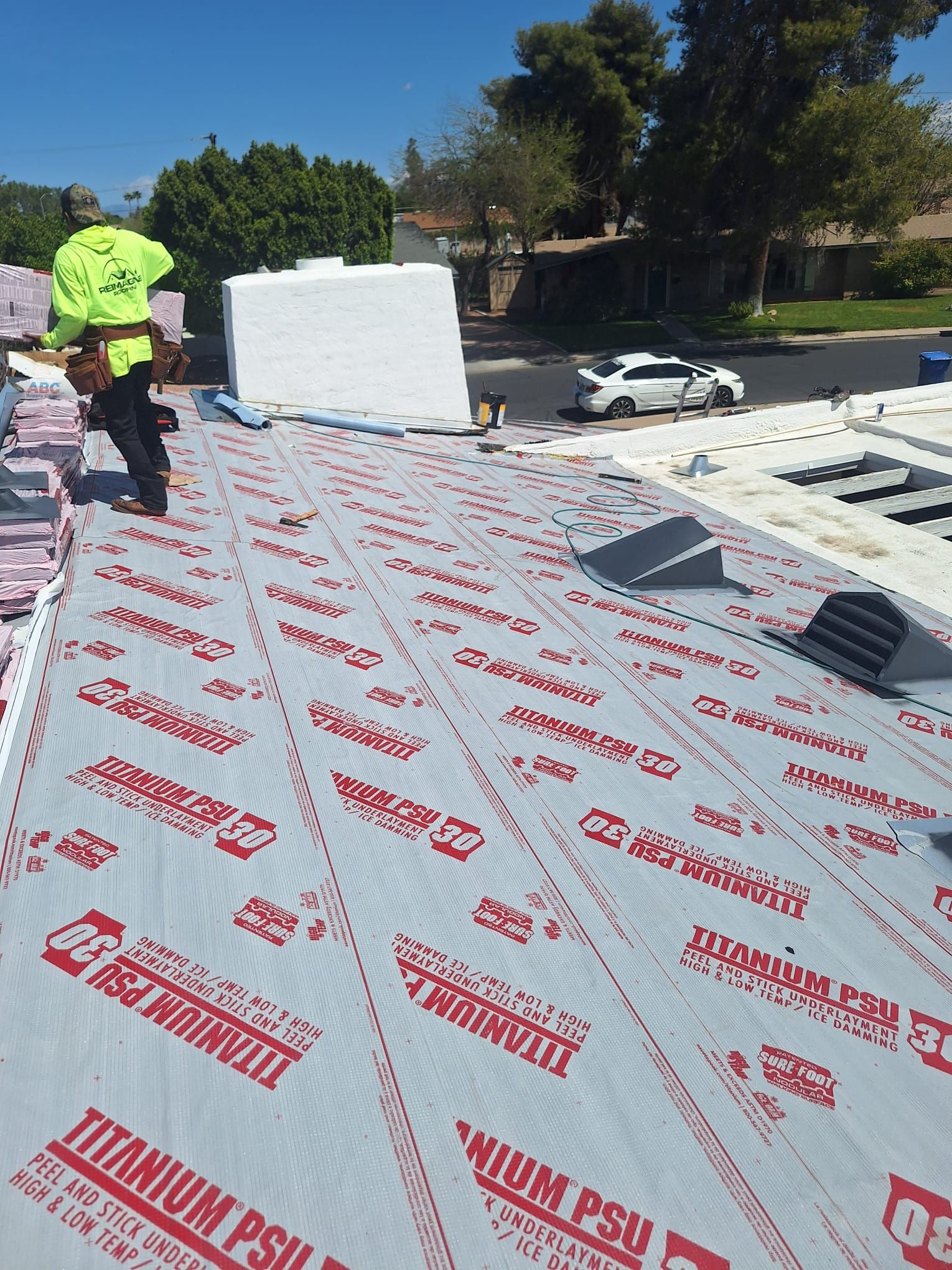 Onyx Black Shingles by Reimagine Roofing