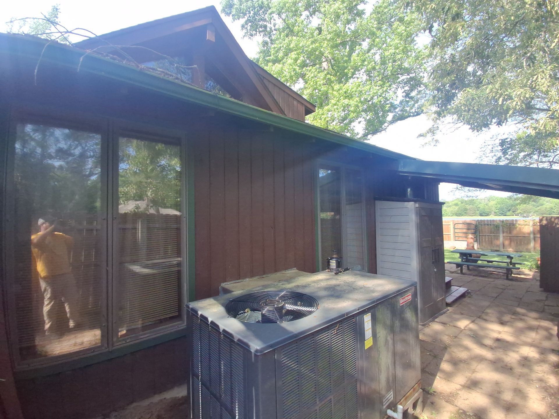 Careful Stain Work & Fresh Color on Unique Property Tyler, TX by Quality Coats Painting