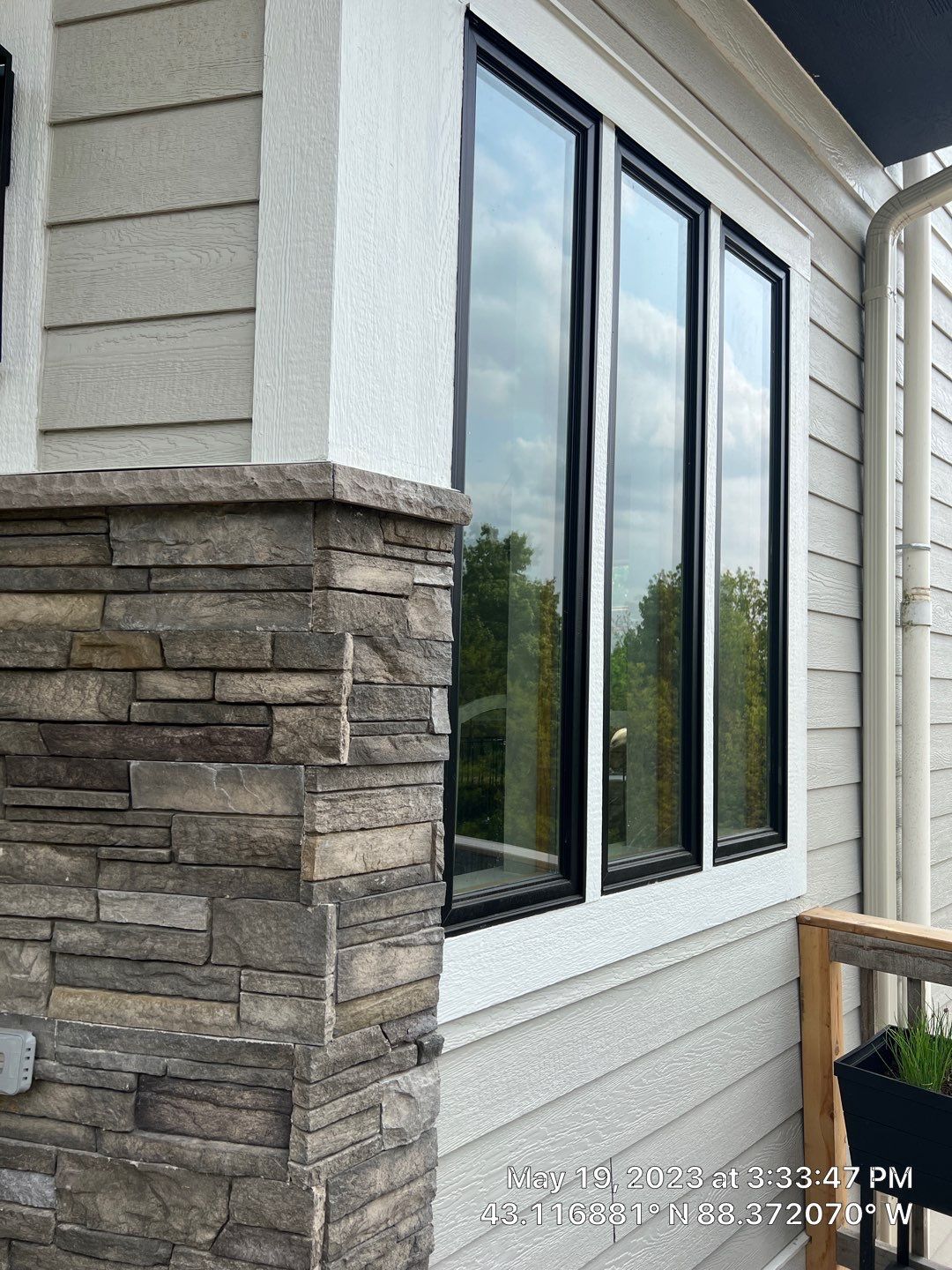 Siding Installation using LP Smart Siding by Total Restoration Services