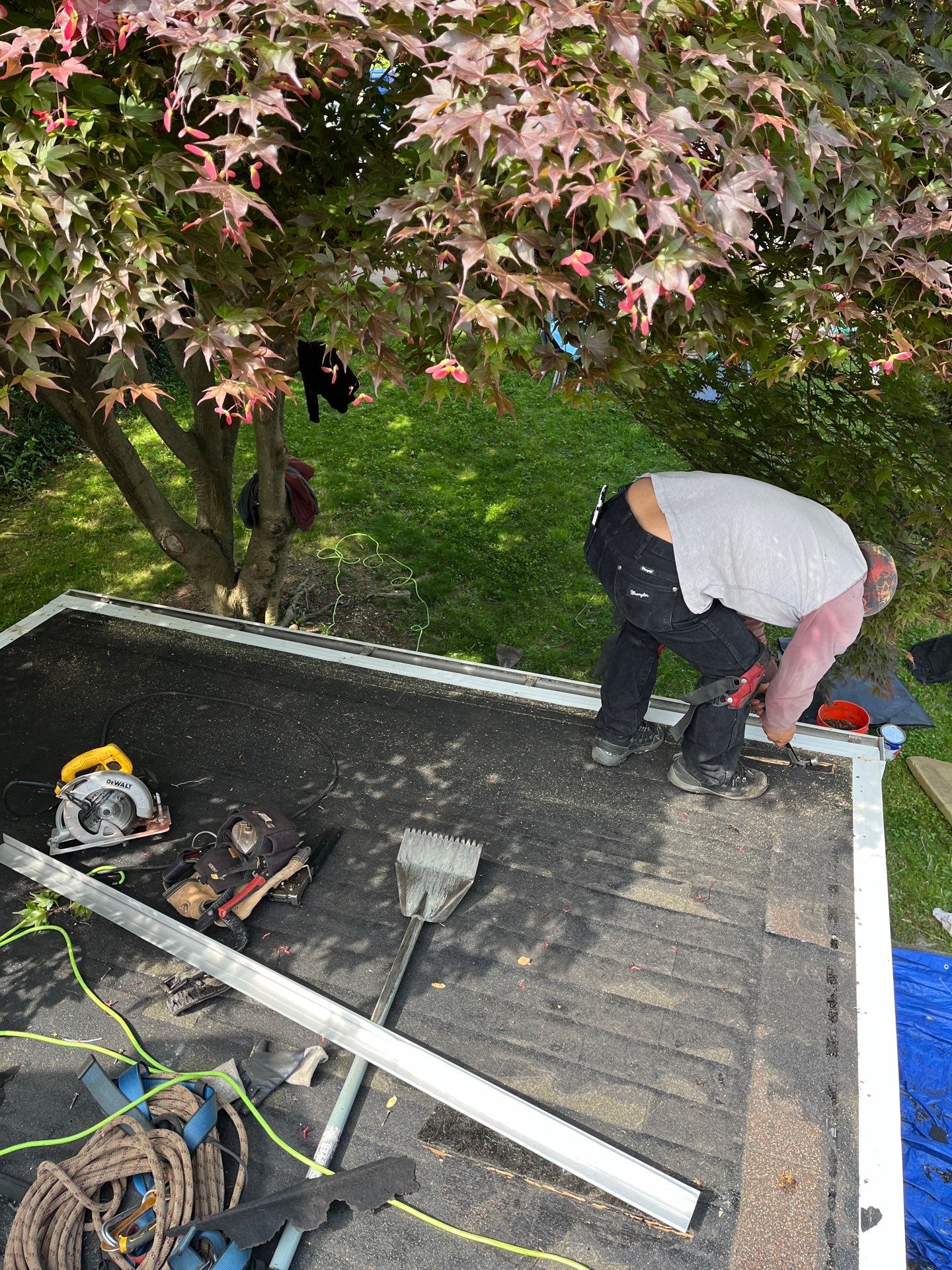 Falls Church: CertainTeed Landmark Pro Designer Shingles in Max Def Pewter by RM Banning, Inc.
