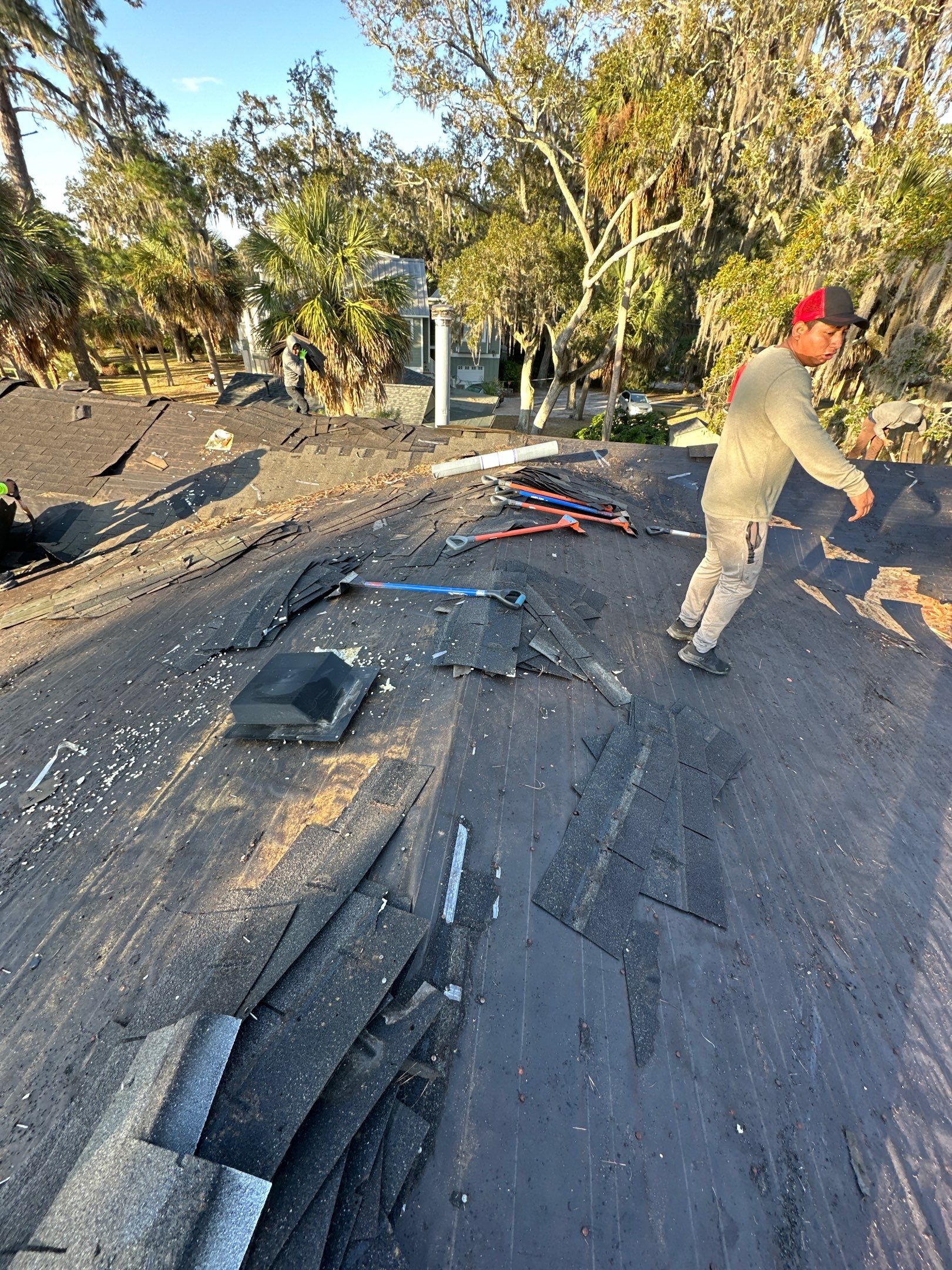 Roof Replacement using Atlas Pinnacle Sun - Cool Surf by Rainstoppers Roofing