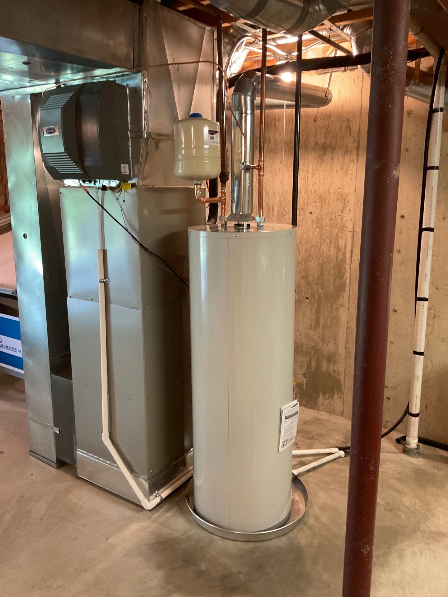 Bradford White Water Heater Installation by GSHA Services LTD