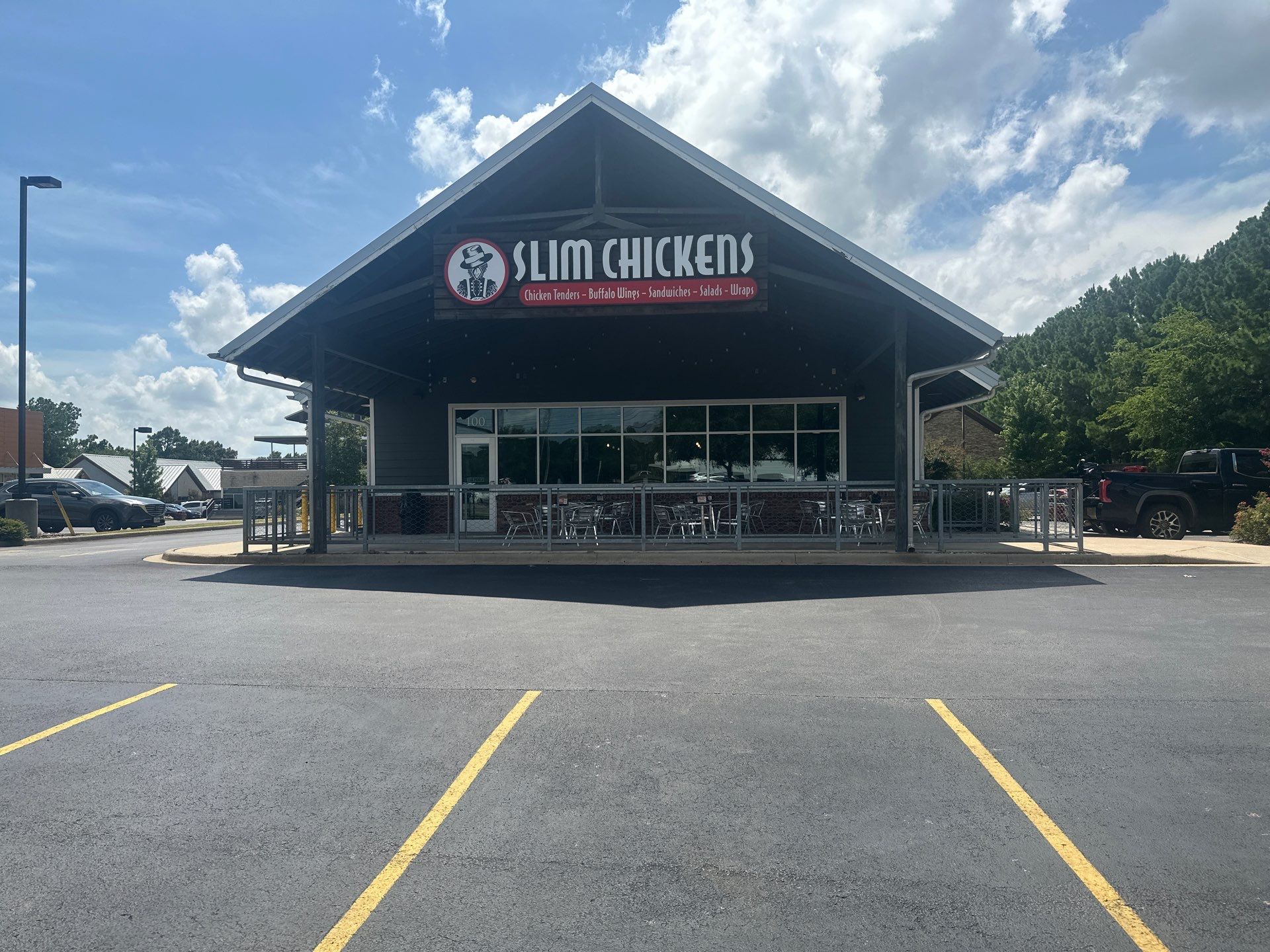 Commercial Exterior Update – Slim Chickens by Quality Coats Painting