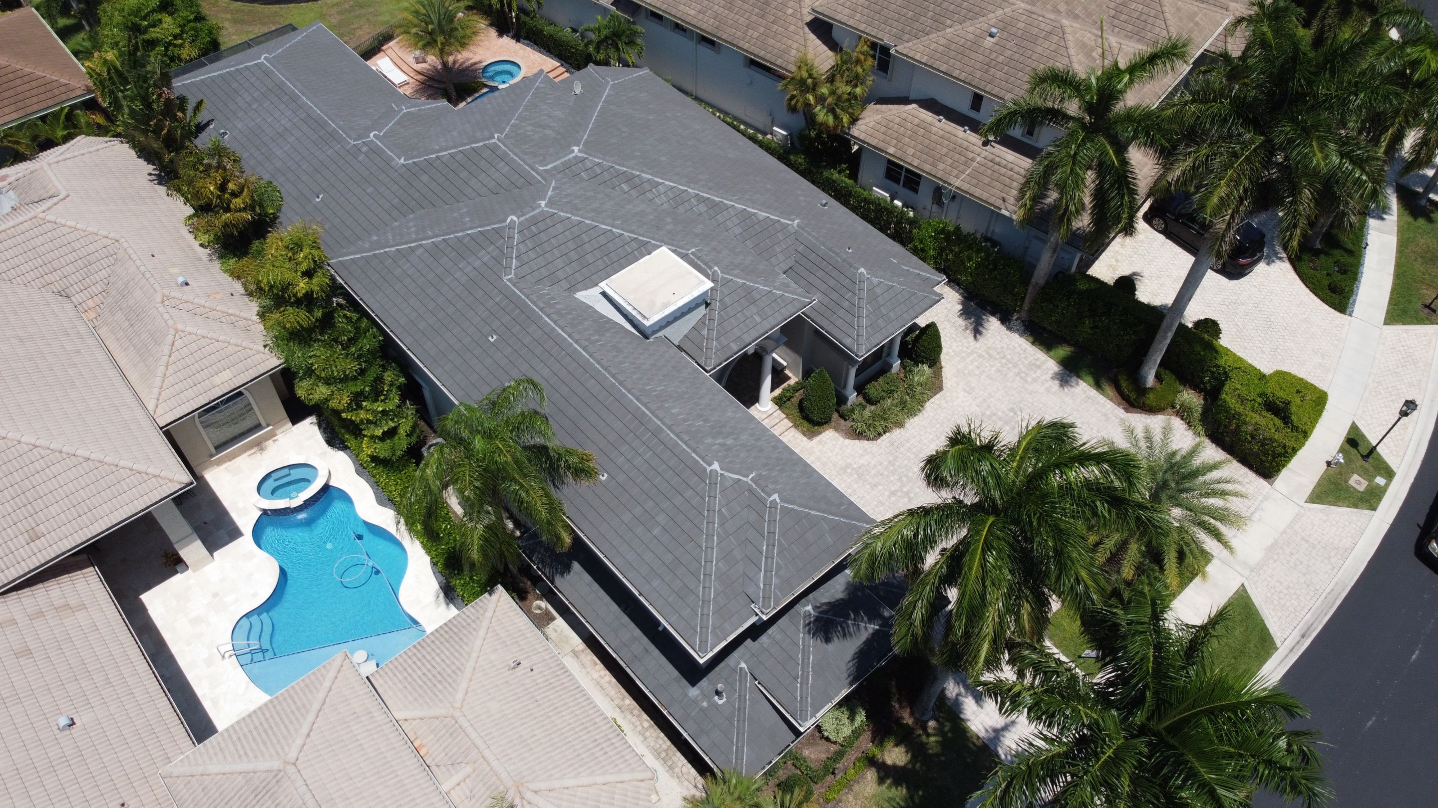 Residential Roofing Installation using Eagle Roofing Tile by BLUES BROTHERS ROOFING