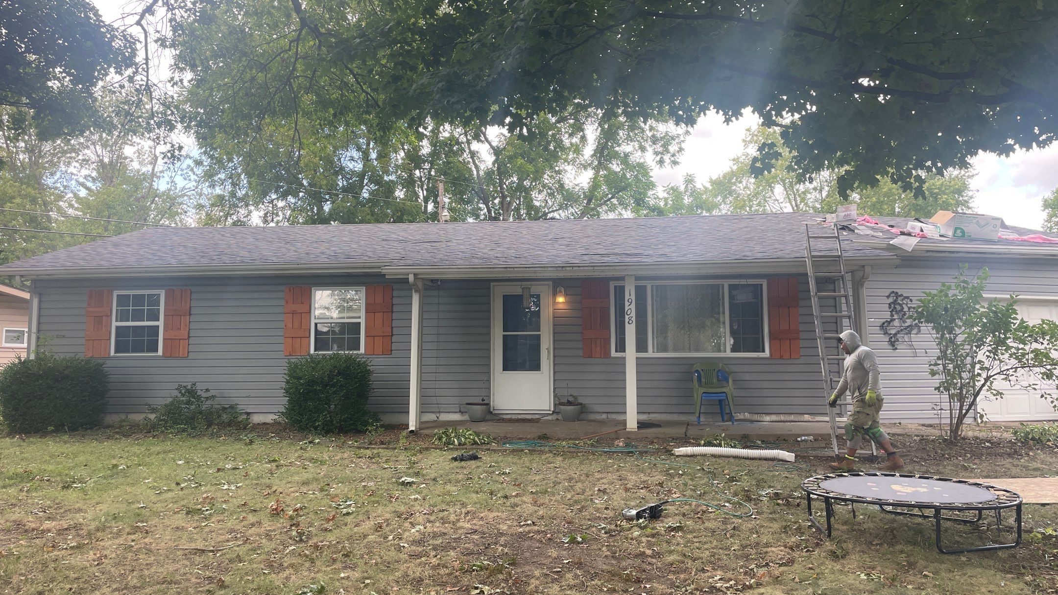 Project in Muncie, IN by Rodeffer Roofing INC