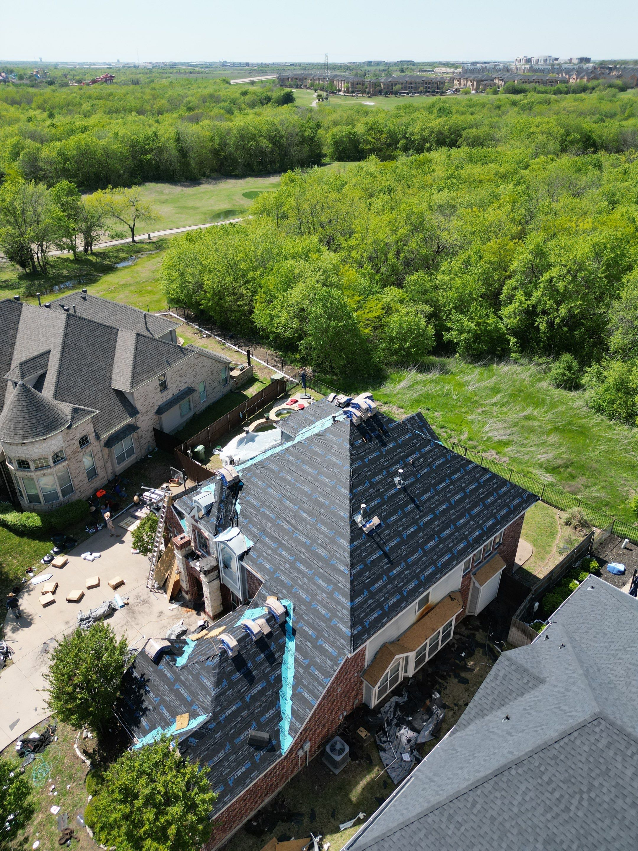 Project in Mansfield by Rhino Roofing and General Contracting, LLC