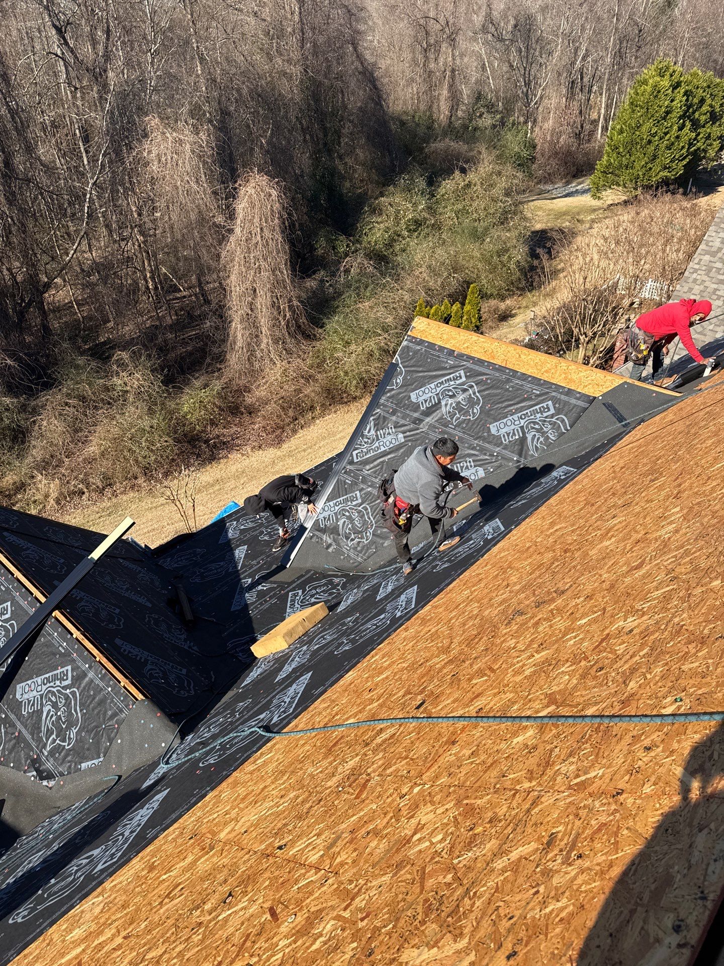 Residential Roofing Installation using Owens Corning by Karcher Roofing & Construction