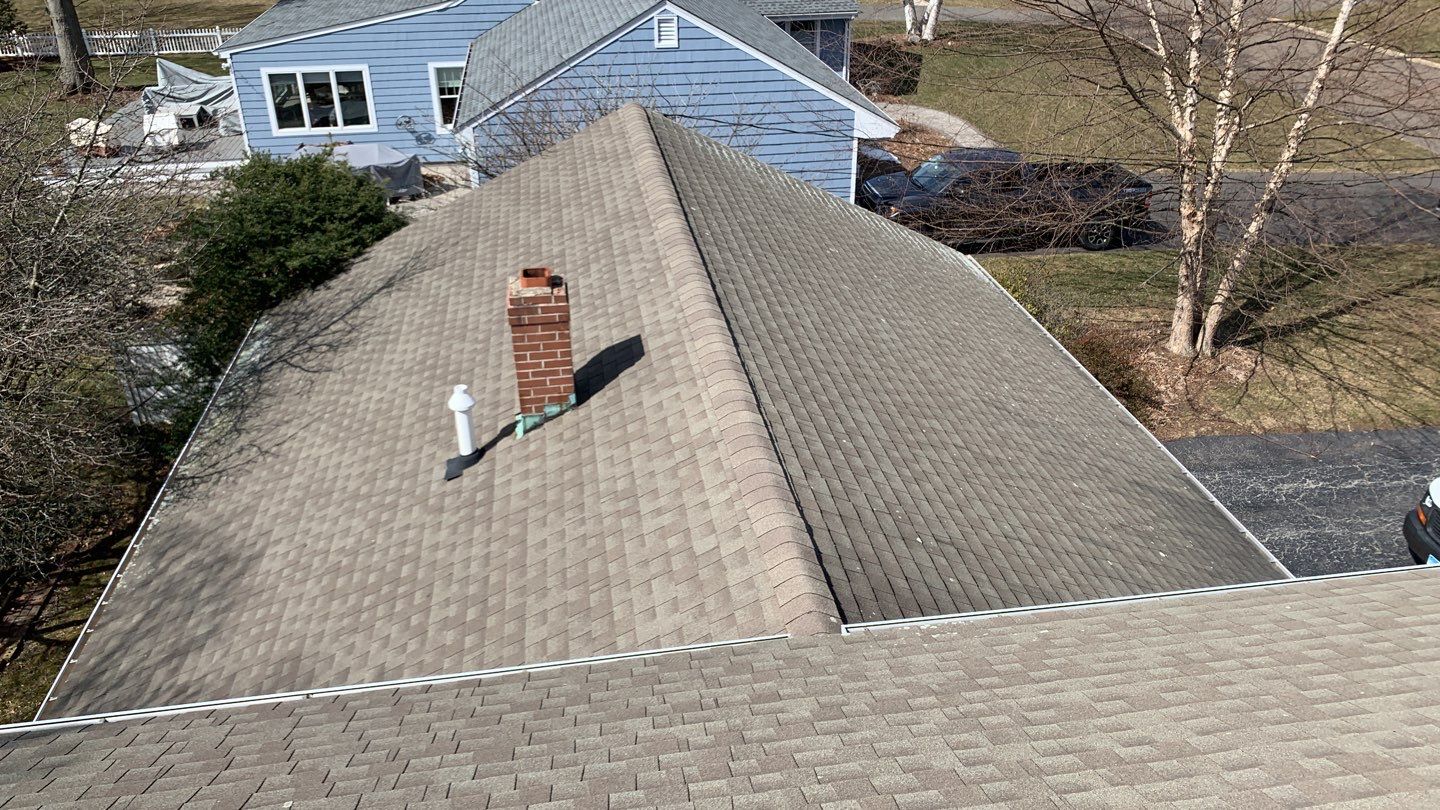 Residential Roofing Installation using Owens Corning Duration Slatestone Gray by A Plus Exterior