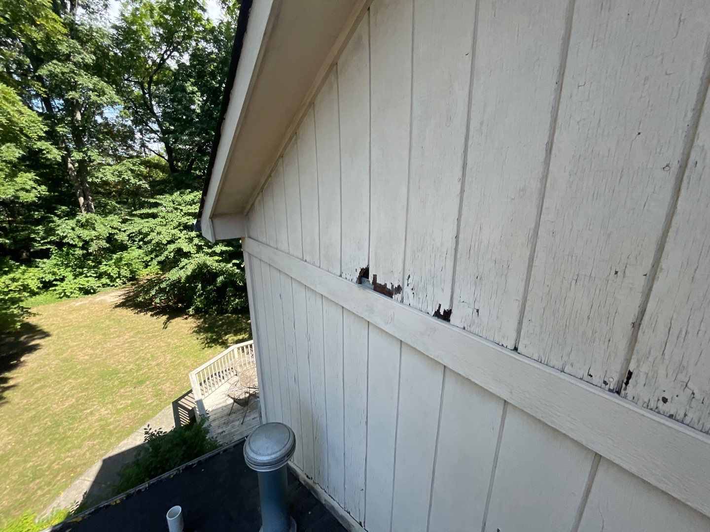 Seabreeze Roof Replacement, Exterior Siding and trim repairs and paint by 317 Roofing & Restorations