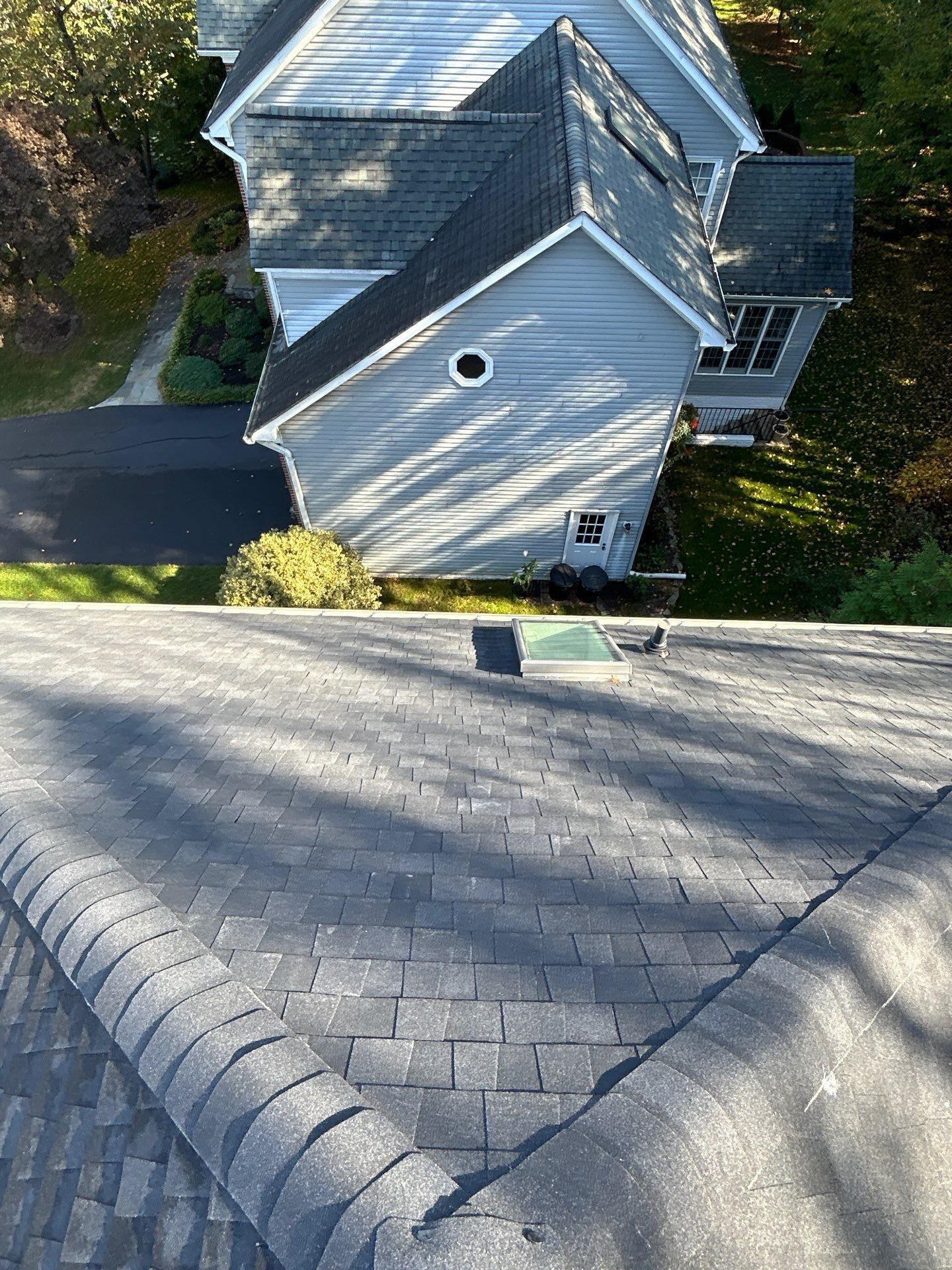 Burke: Residential Roof Replacement with CertainTeed Landmark Pro Designer Shingles in Max Def Charcoal Black by RM Banning, Inc.