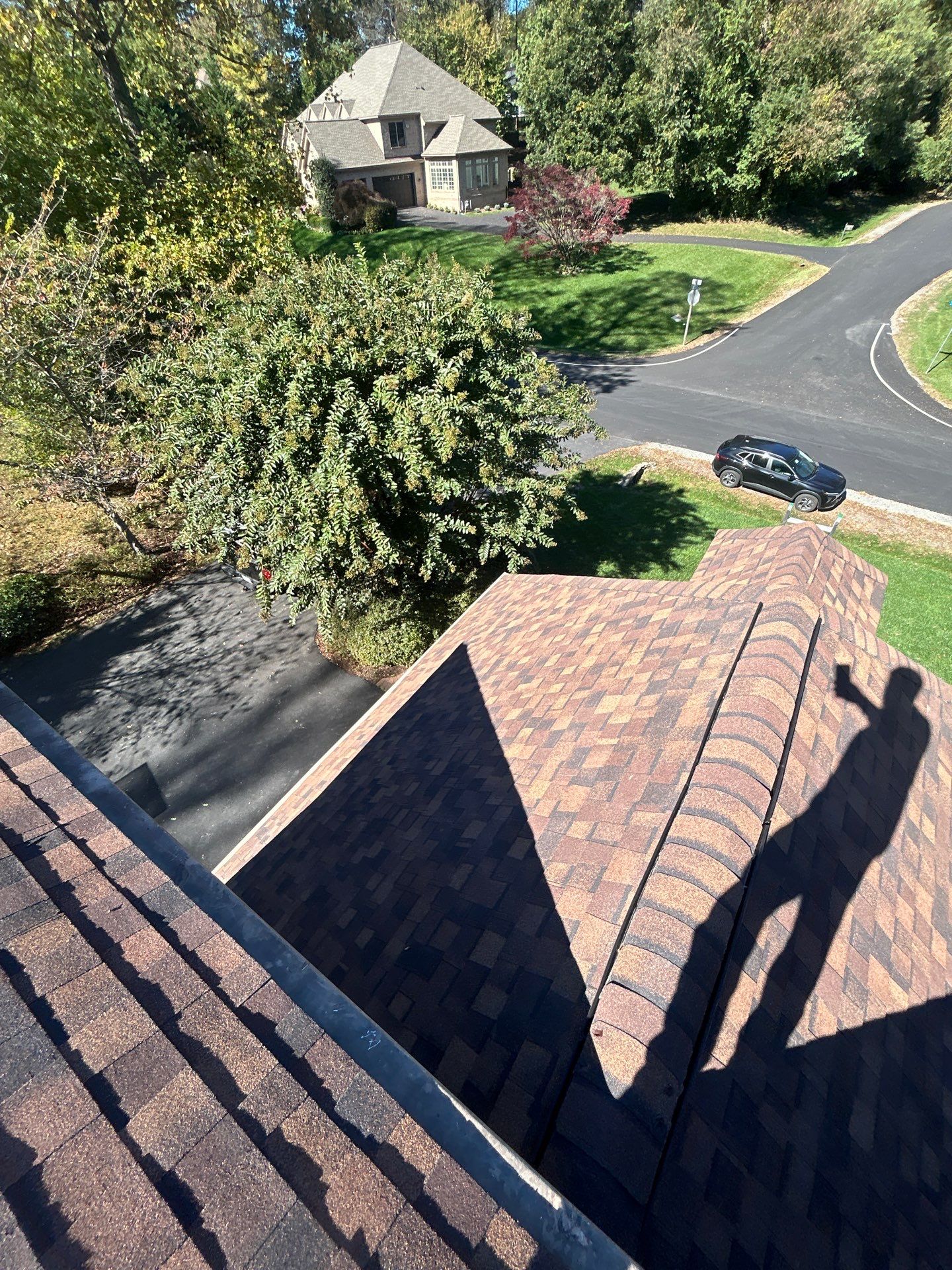 Great Falls : Residential Roof Replacement with CertainTeed Landmark Pro in Max Def Burnt Sienna  by RM Banning, Inc.