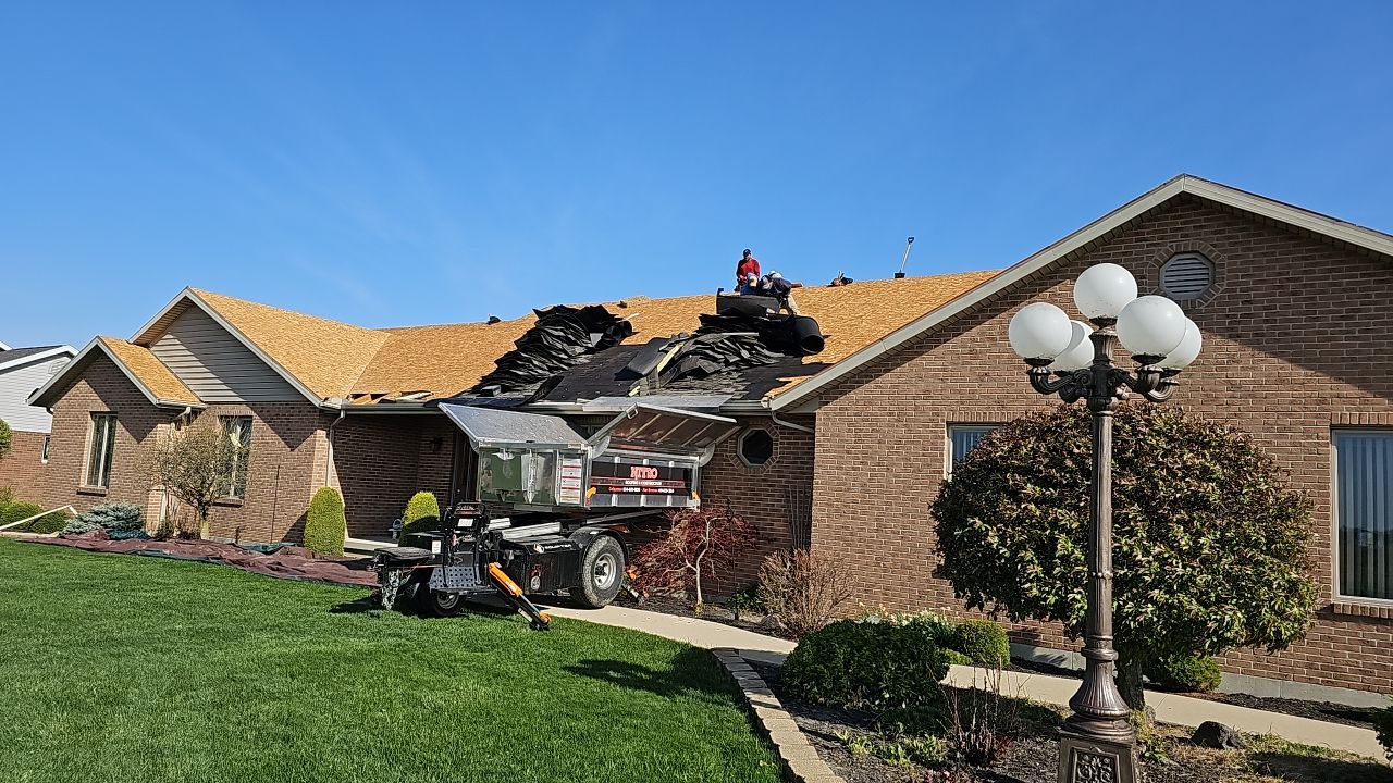 Residential Roofing Installation using GAF Timberline HDZ Mission Brown by Nitro Roofing and Construction