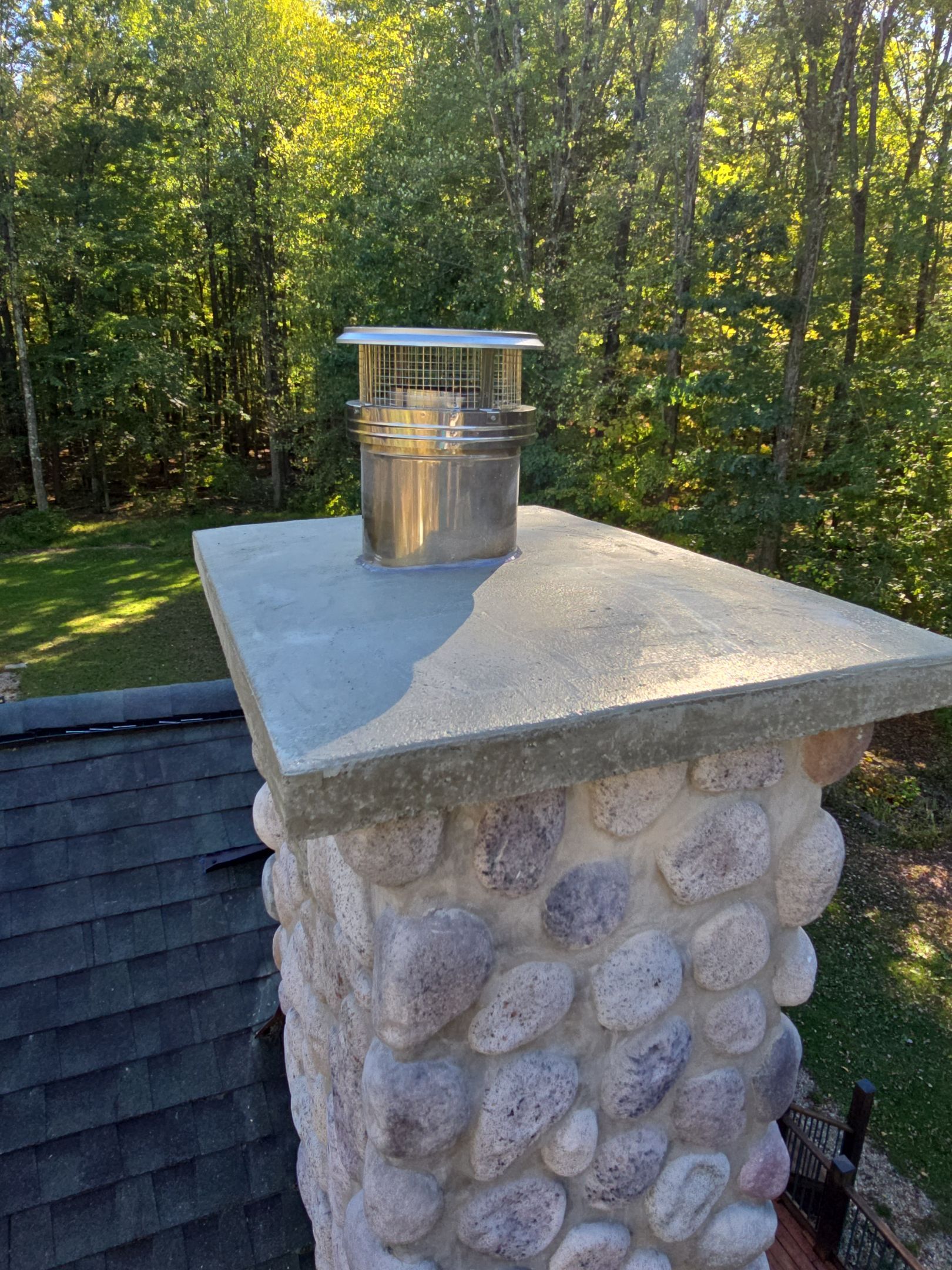 Chimney Rebuild by Pally Roofing