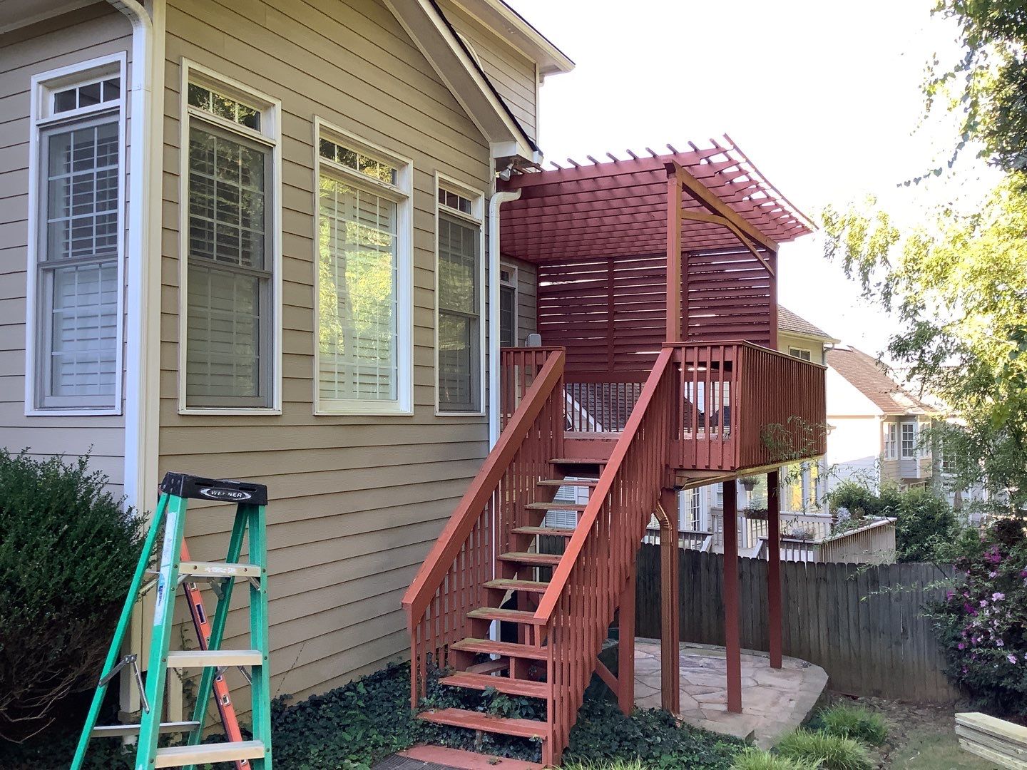 Smyrna Composite Deck and Covered Porch Renovation by Swift Home Renovations