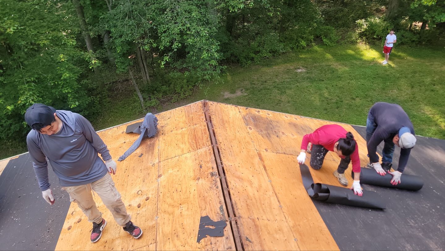 Roof Installation using GAF Timberline HDZ by ExteriorPros