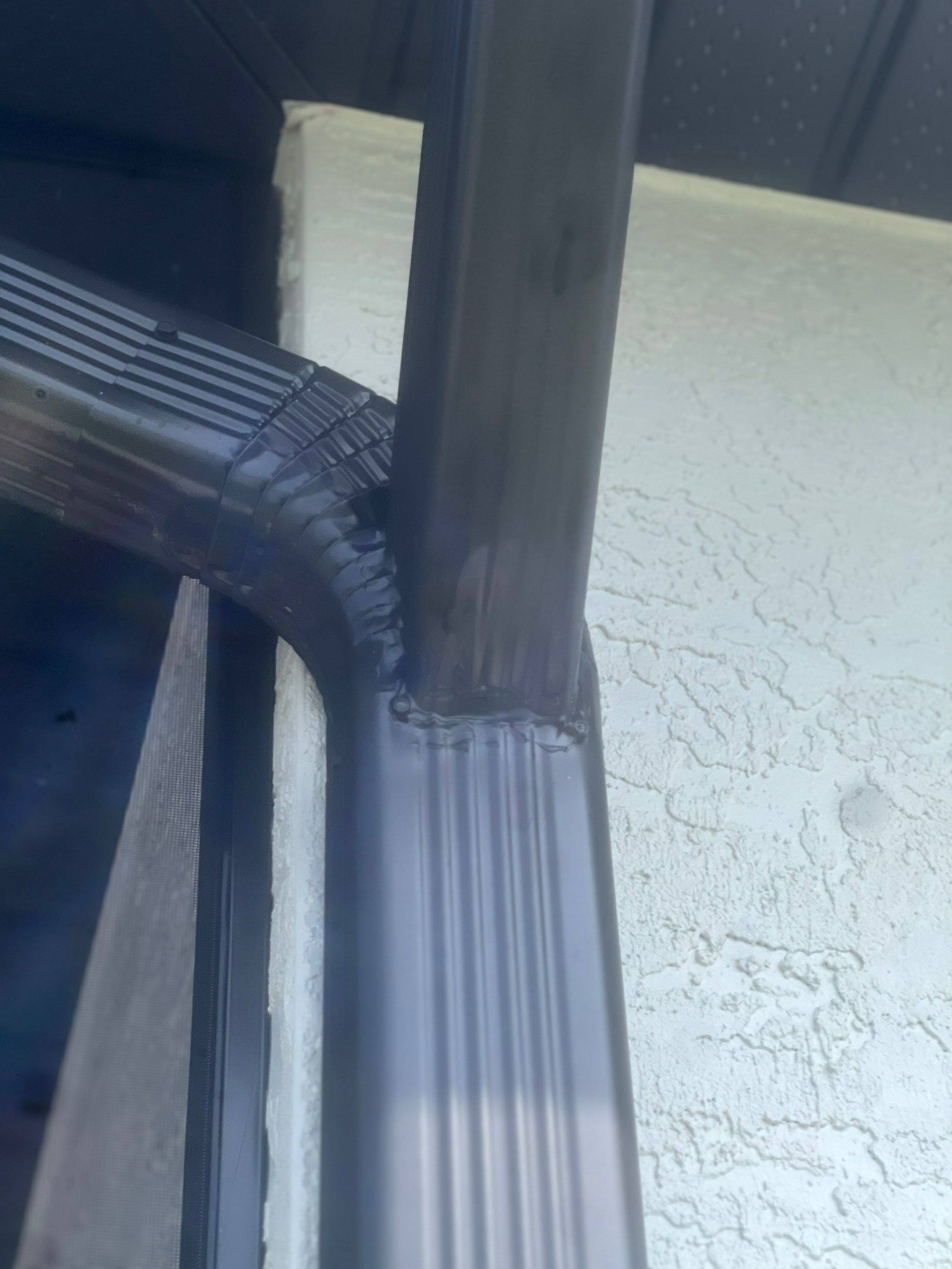 Bronze Seamless Gutters using K-Style Seamless Gutters in Cape Coral FL by Gutter Professors