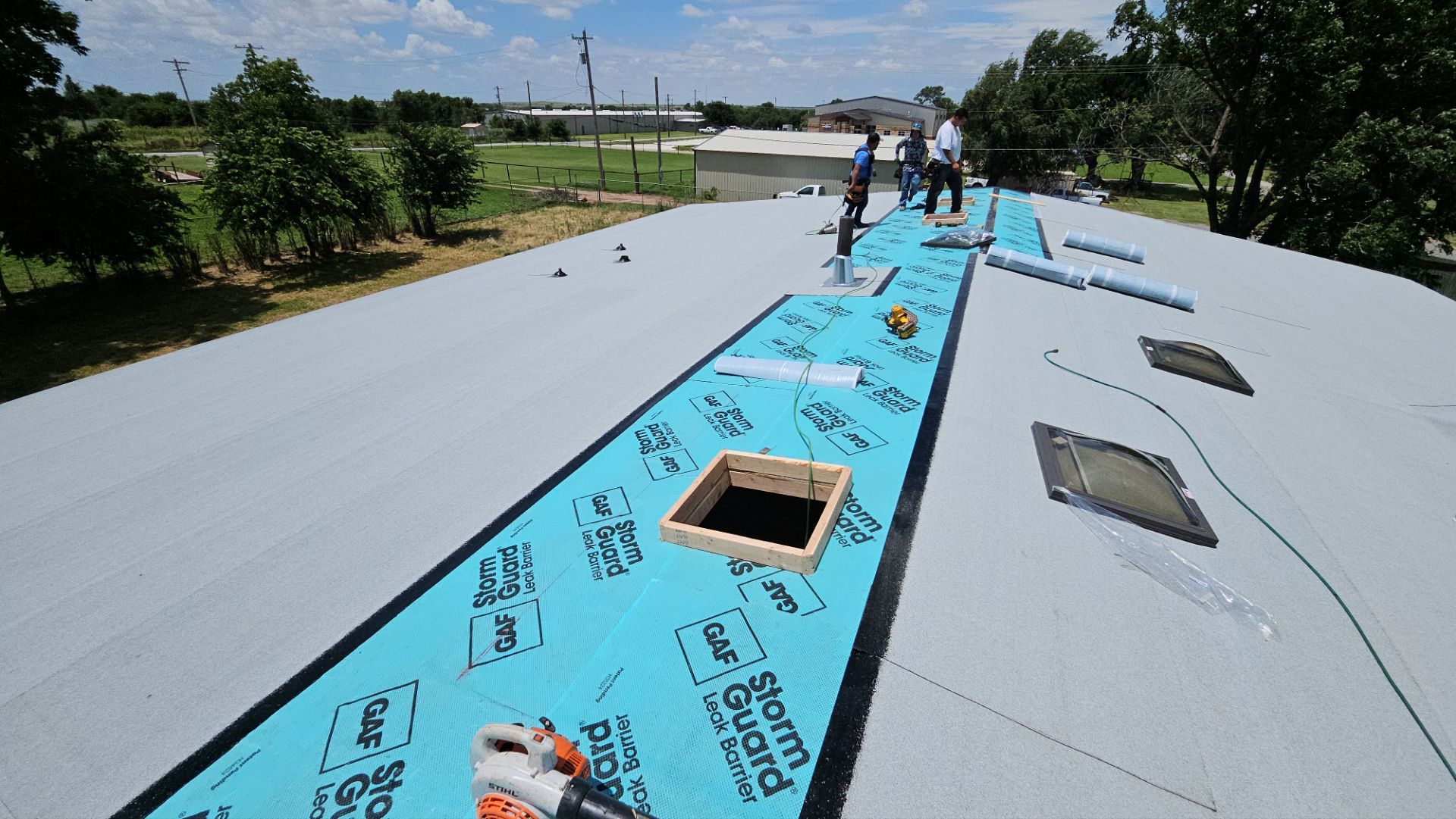 Project in Geary by Z Construction & Roofing, LLC