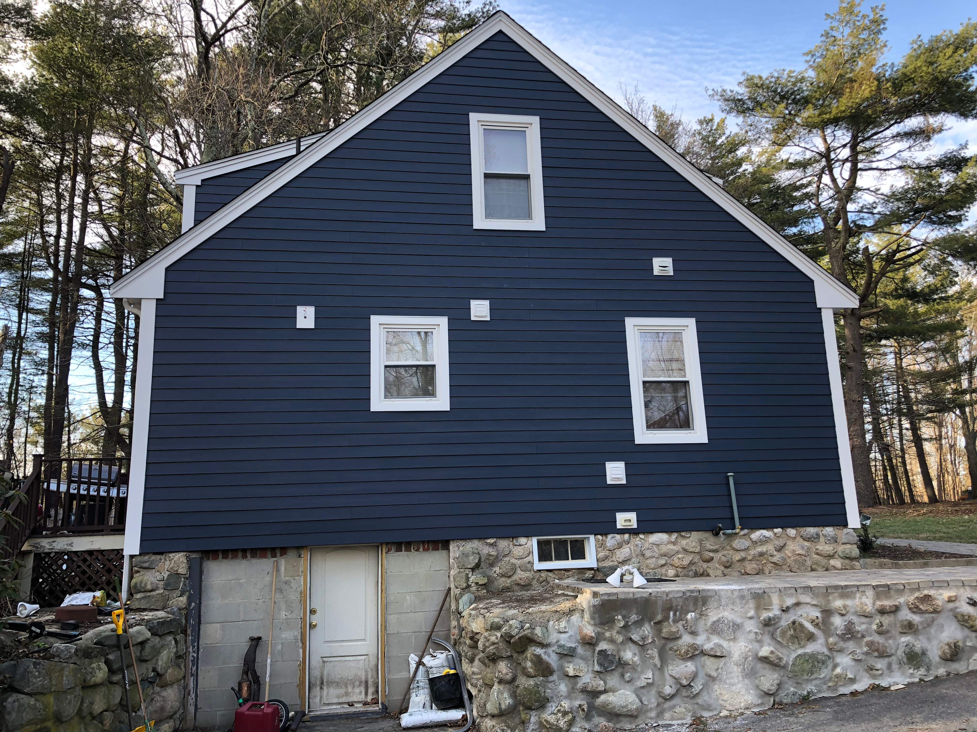 Siding Installation using James Hardie by UBrothers Construction