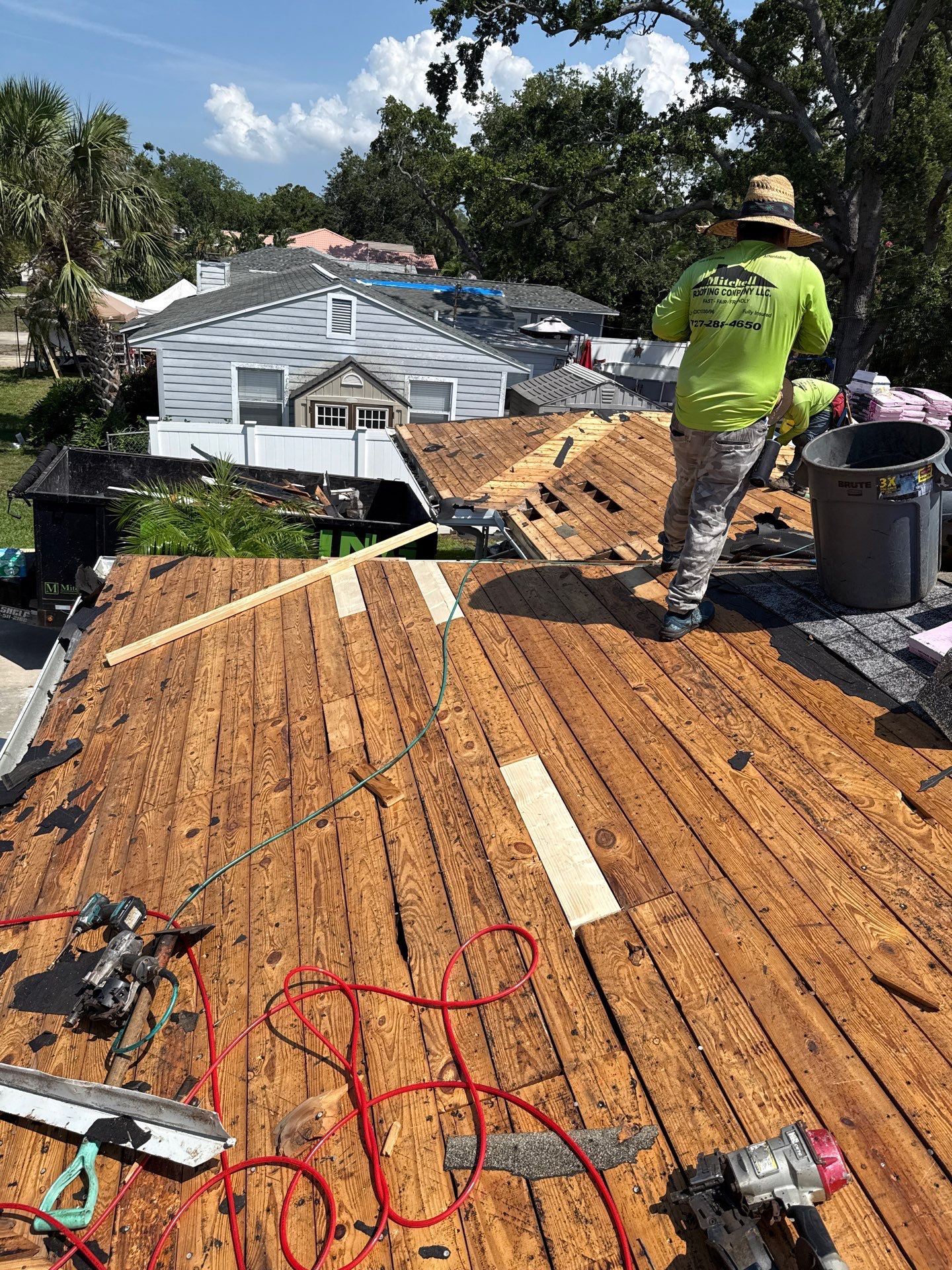 Project in St. Petersburg 33710 by Mitchell Roofing Company LLC 