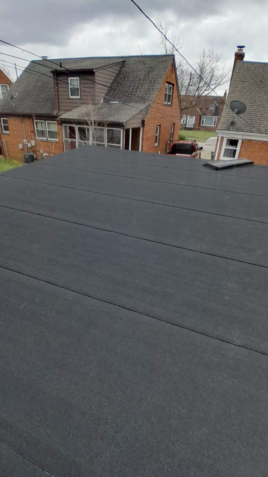 Detached Garage Roof and Decking Replacement by Atlas Roofing & Restoration