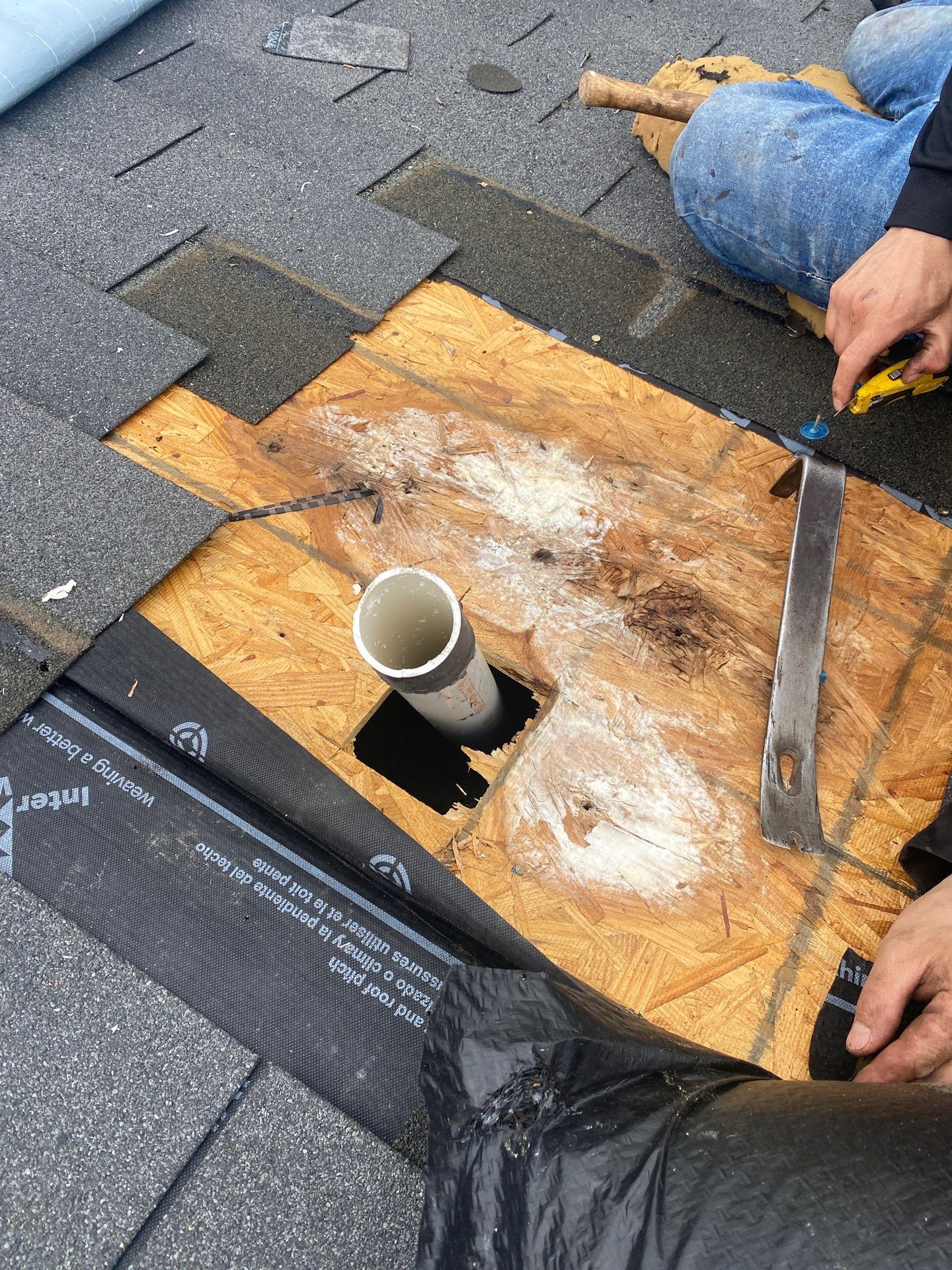 Residential Roofing Repair using Owen's Corning Duration (Lifetime) Shingles by Roof Repair Services LLC