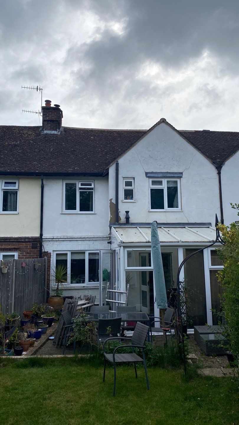 Roof Clean - Moss Removal using Honda 15lpm Low Pressure Washing Machine by Ges Exterior Cleaning ltd