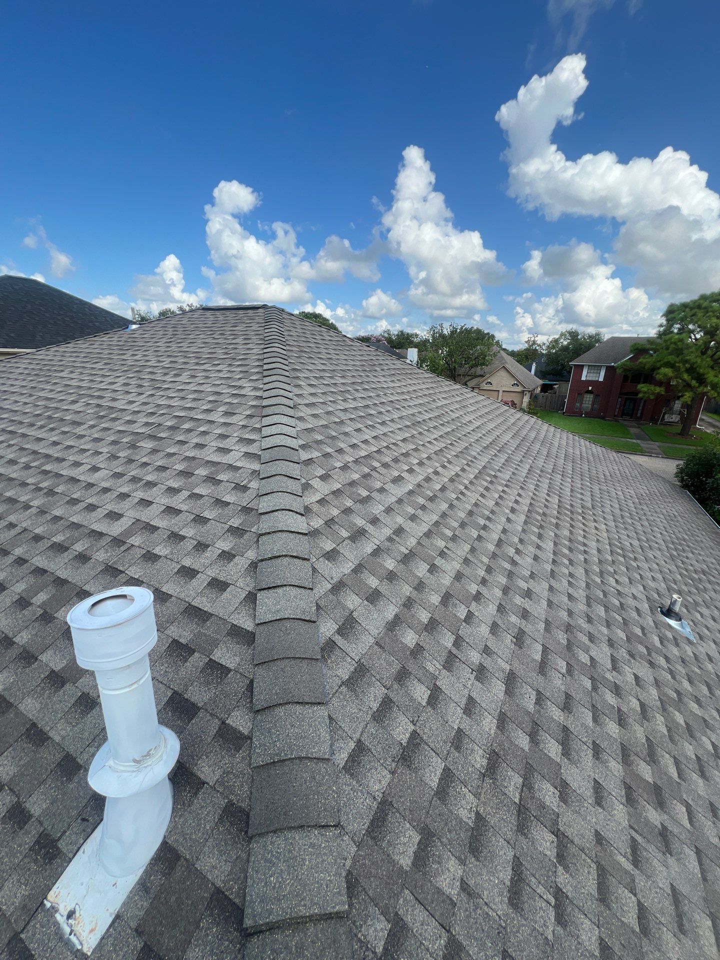 Residential Roof Replacement using GAF HDZ - Weathered Wood by Elite Roofing LLC