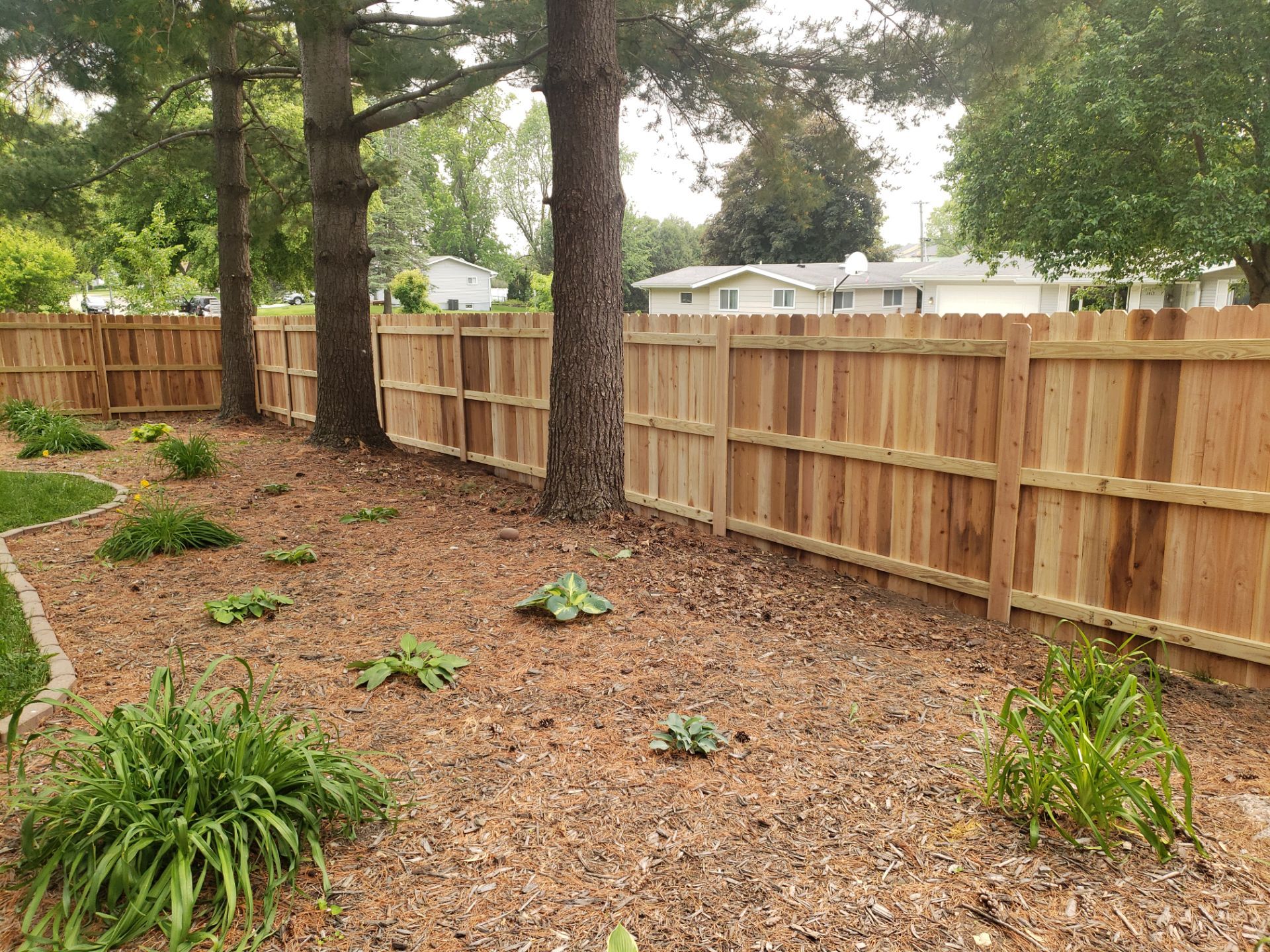 Project in Cedar Falls by Perfect Picket Fence and Stain