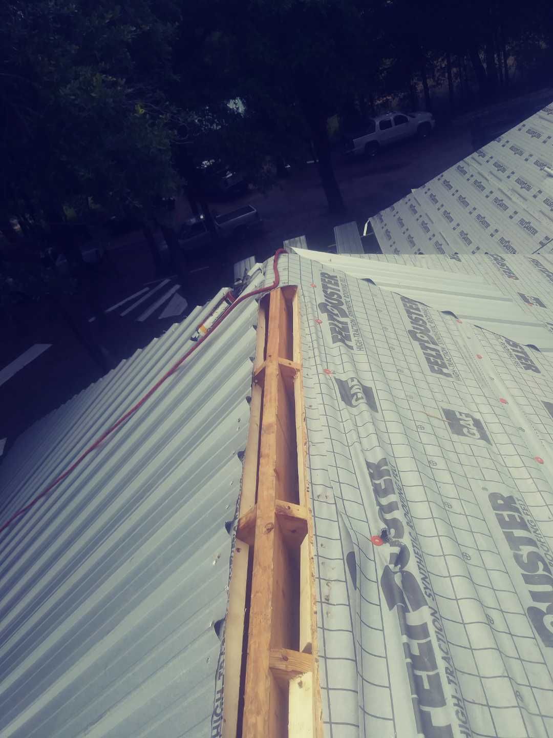Residential Roofing Installation using Metal roofing by American Roofing & Construction LLC