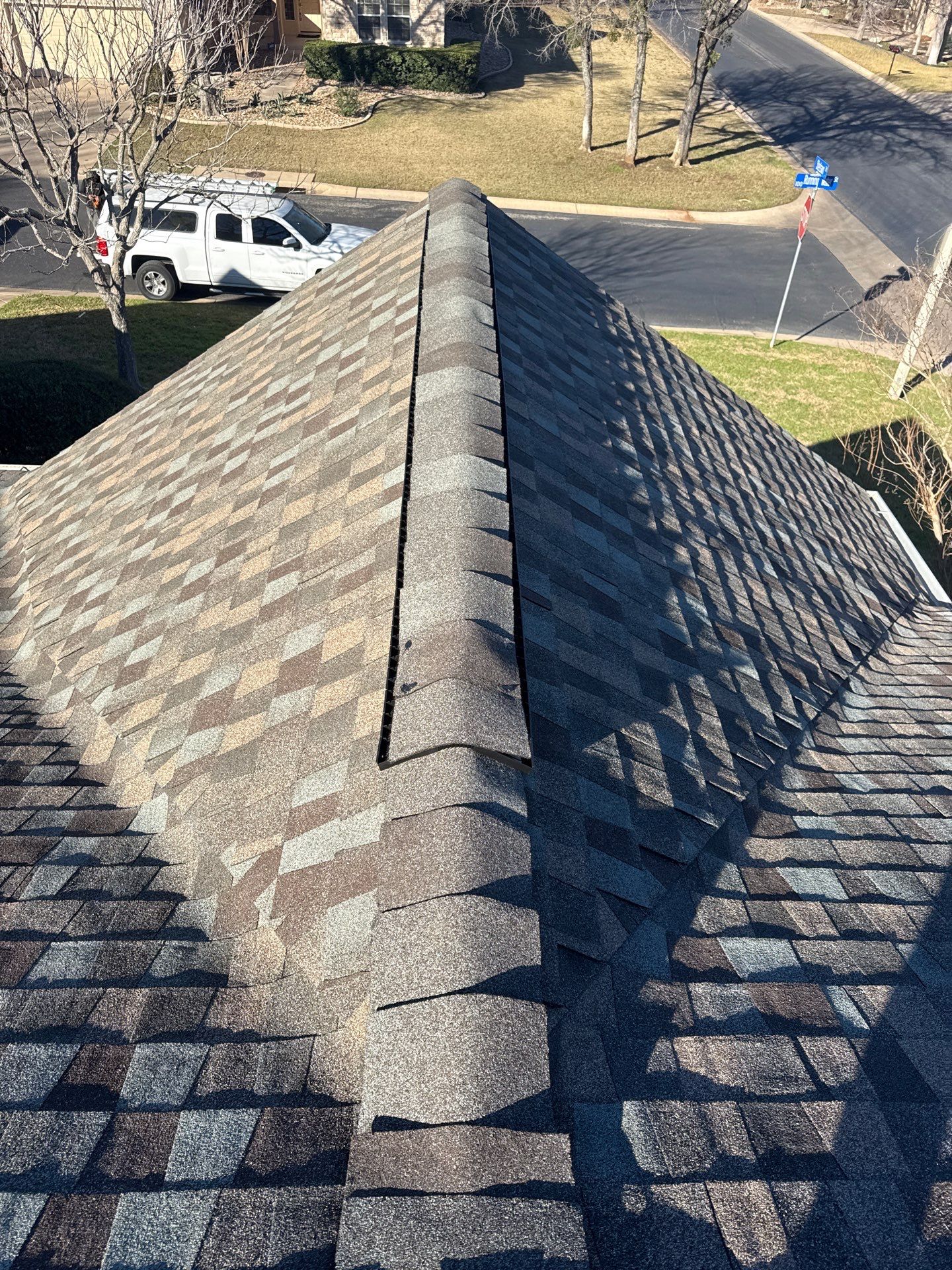 Residential Roof Replacement using GAF - HDZ - Cedar Falls by Action Exteriors Austin