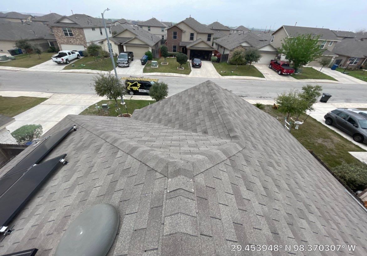 San Antonio Roof Project  by Bison Roofing  