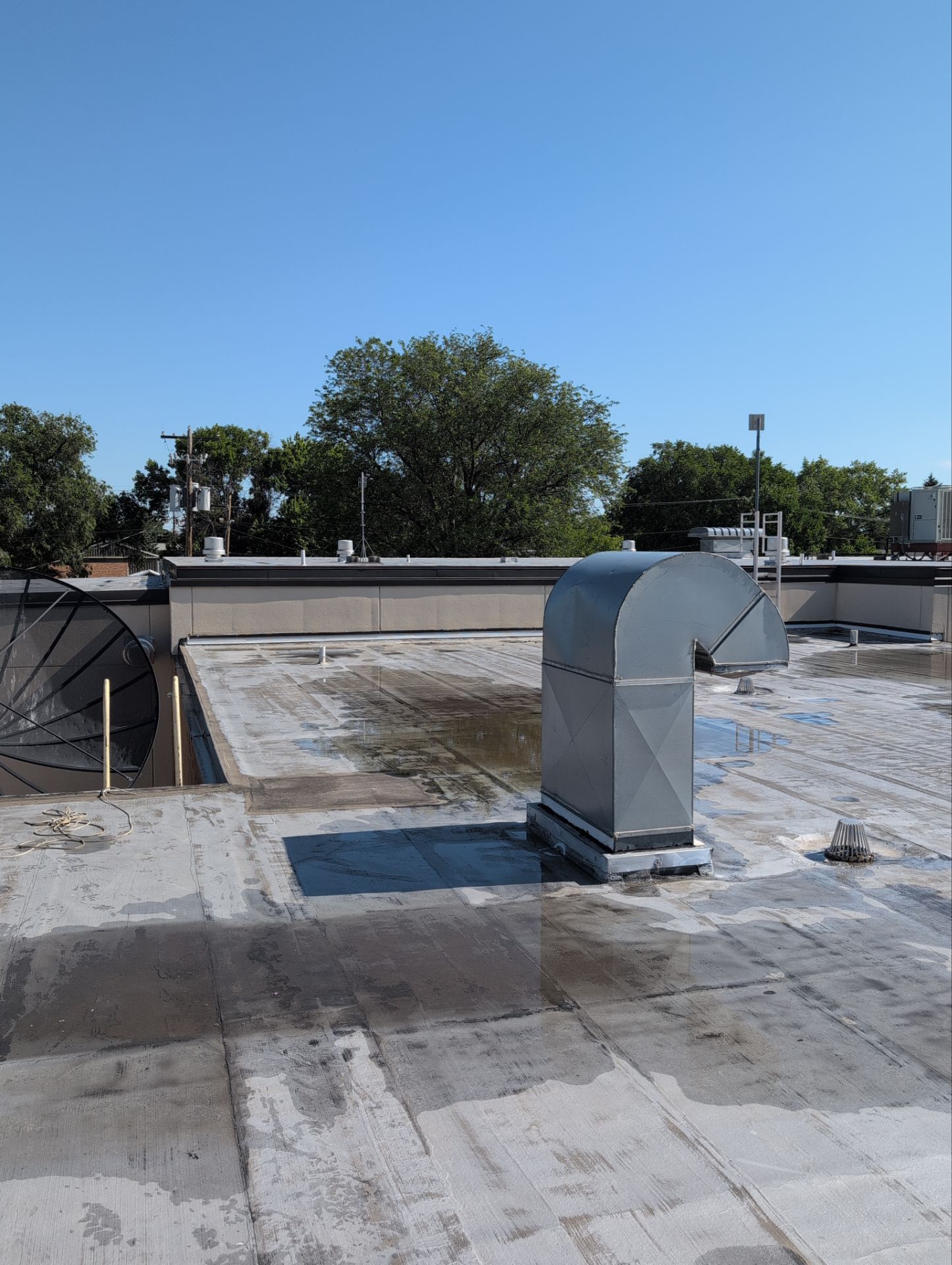 Roof Restoration – Gordon Memorial Hospital by Tillotson Enterprises