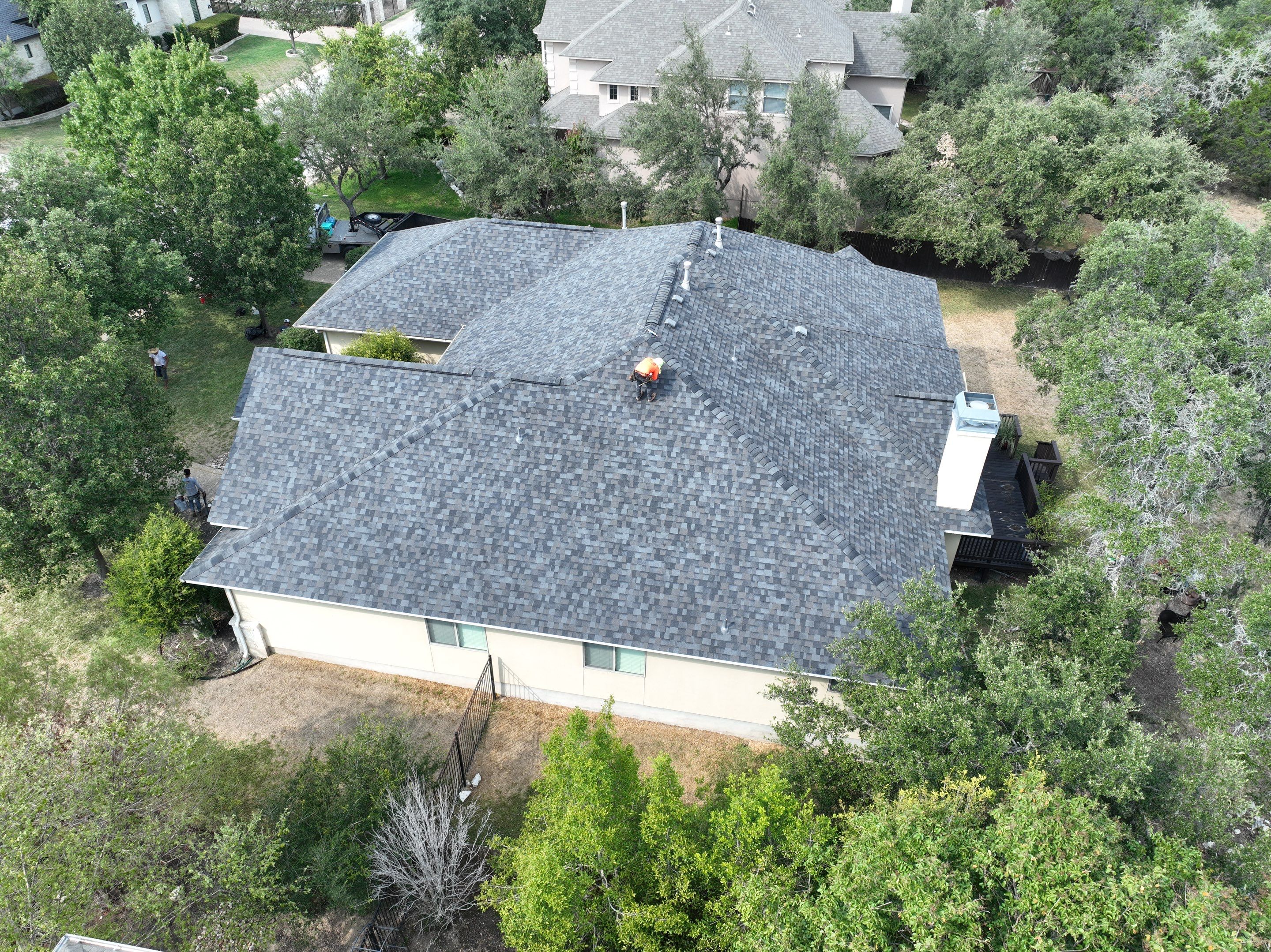 Residential Roof Replacement using Owens Corning Duration Designer 30 Year Laminate Shingle  by Premier Roofing and Contracting