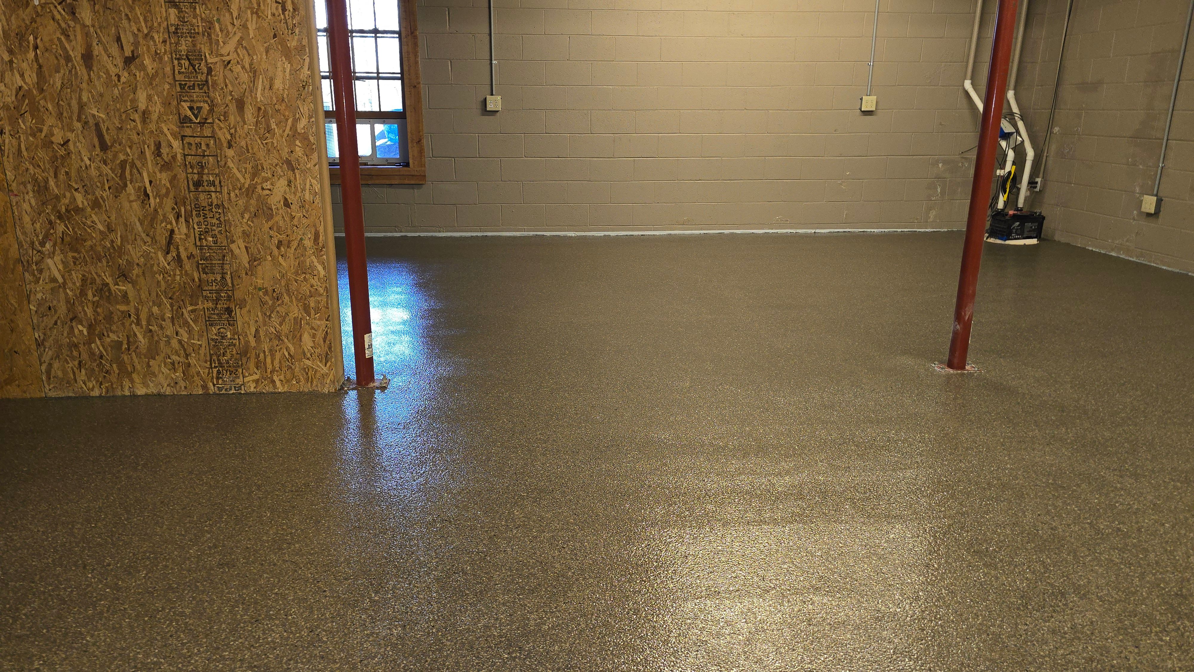 Garages, Basement & Patio Using Wombat & Obsidian by Elite Floor Solutions