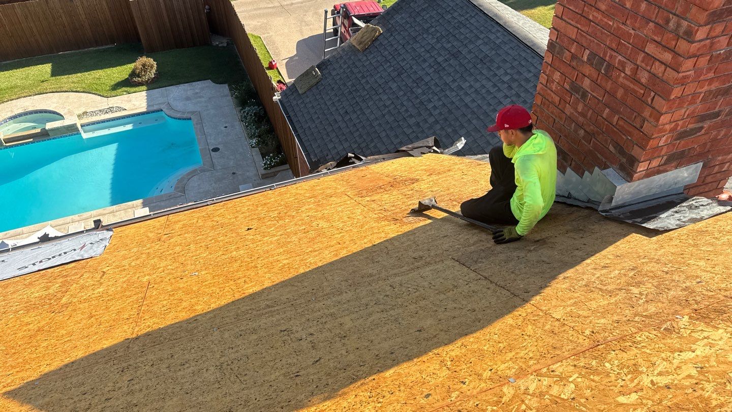 Project in Garland by Rhino Roofing and General Contracting, LLC