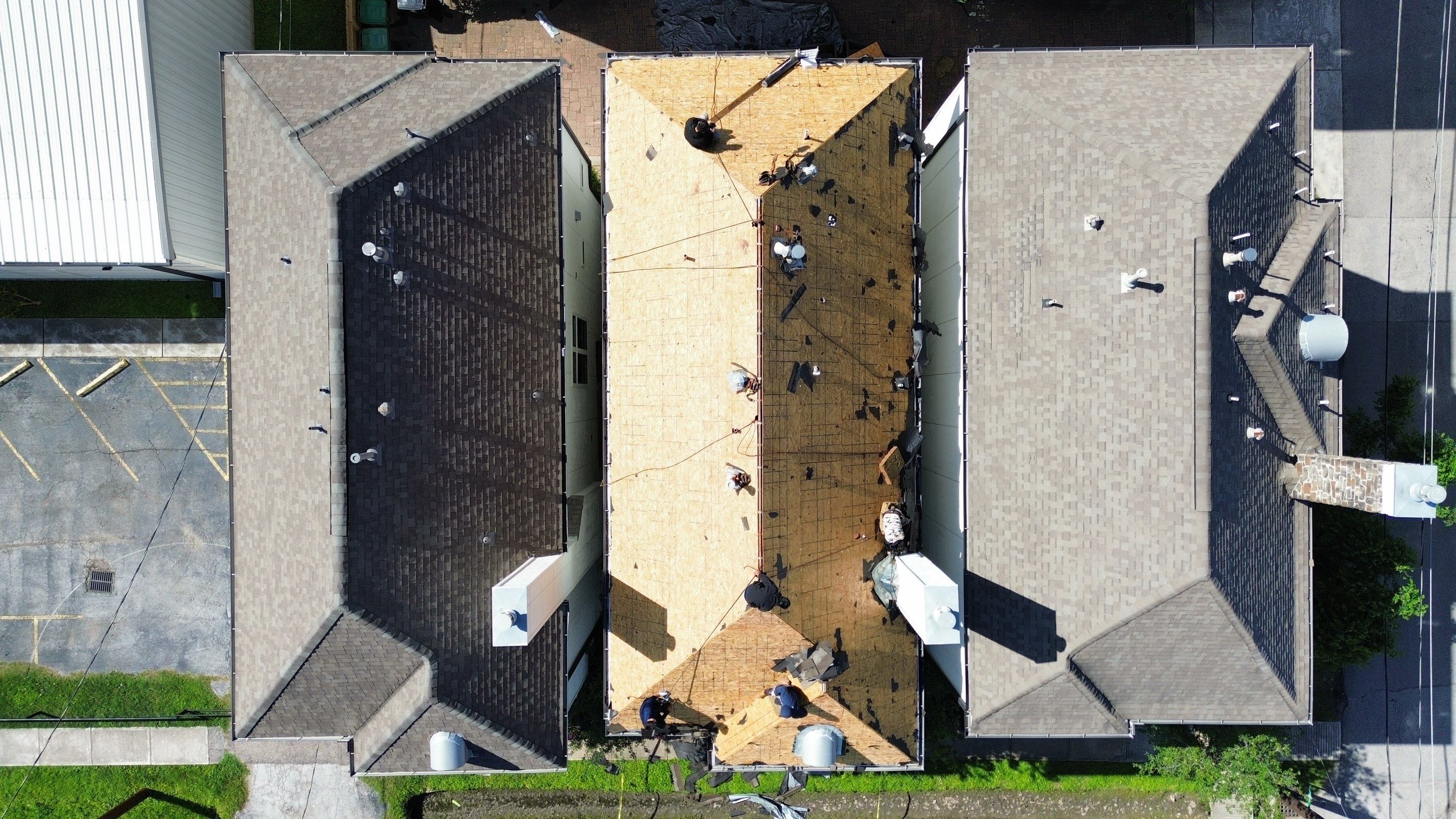Roof Replacement using IKO Nordic in the Heights! by Core Four Roofing